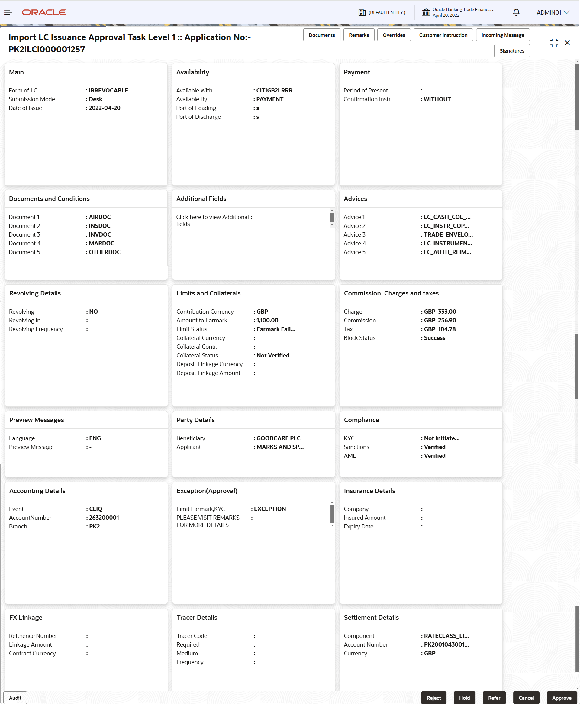 Description of approvalsummary.png follows Description of approvalsummary.png follows
