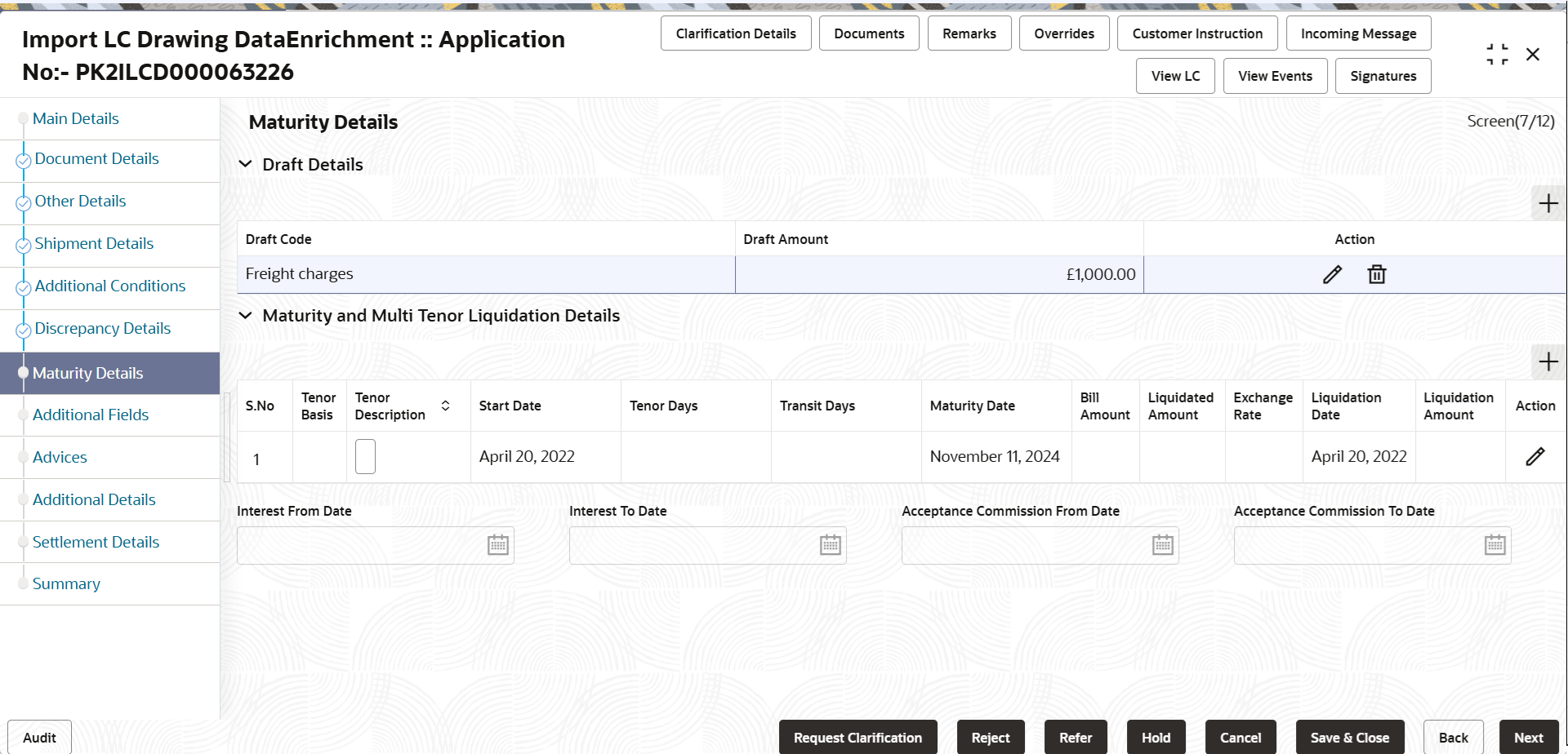 Description of dematuritydetails.png follows