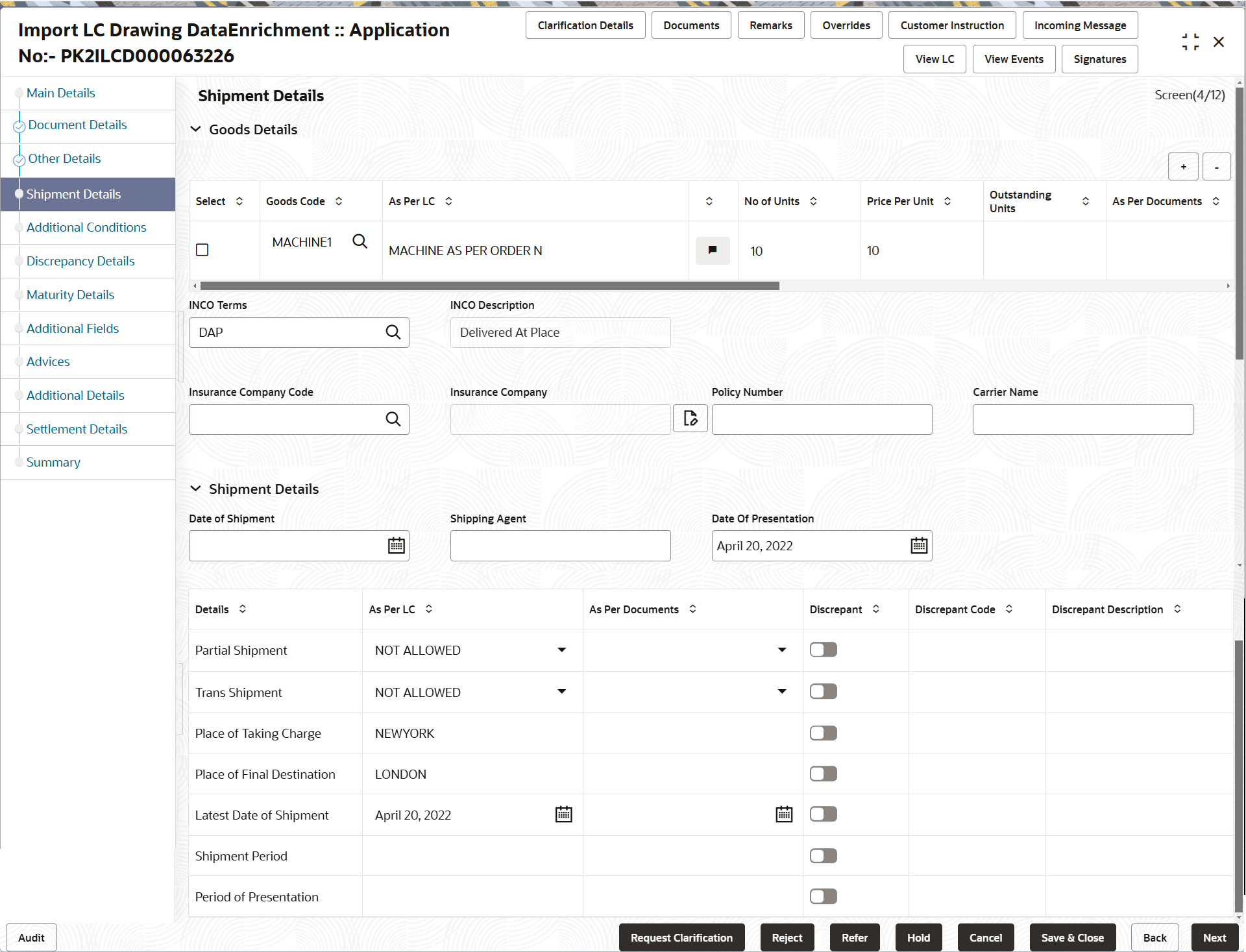 Description of deshipmentdetails.png follows Description of deshipmentdetails.png follows
