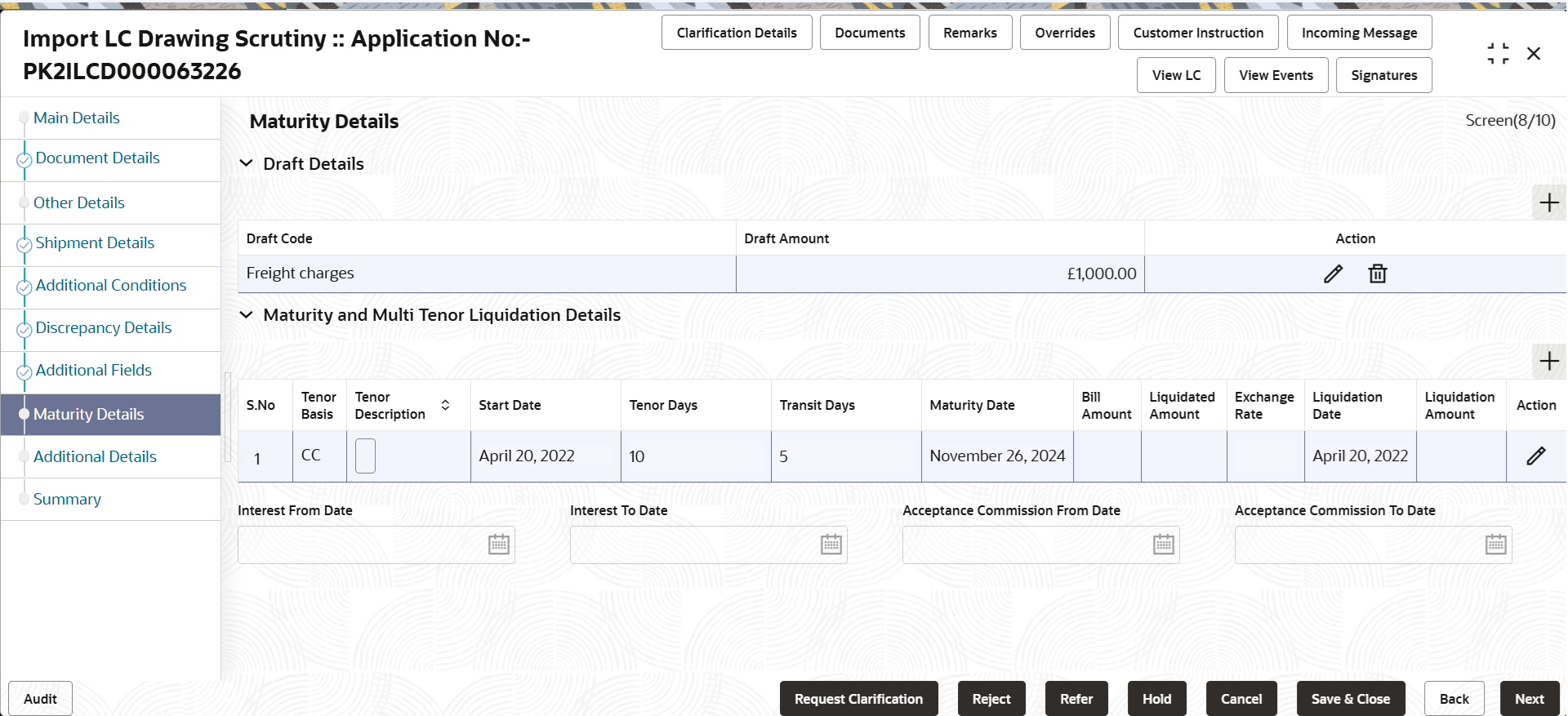 Description of scrutinymaturitydetails.png follows Description of scrutinymaturitydetails.png follows