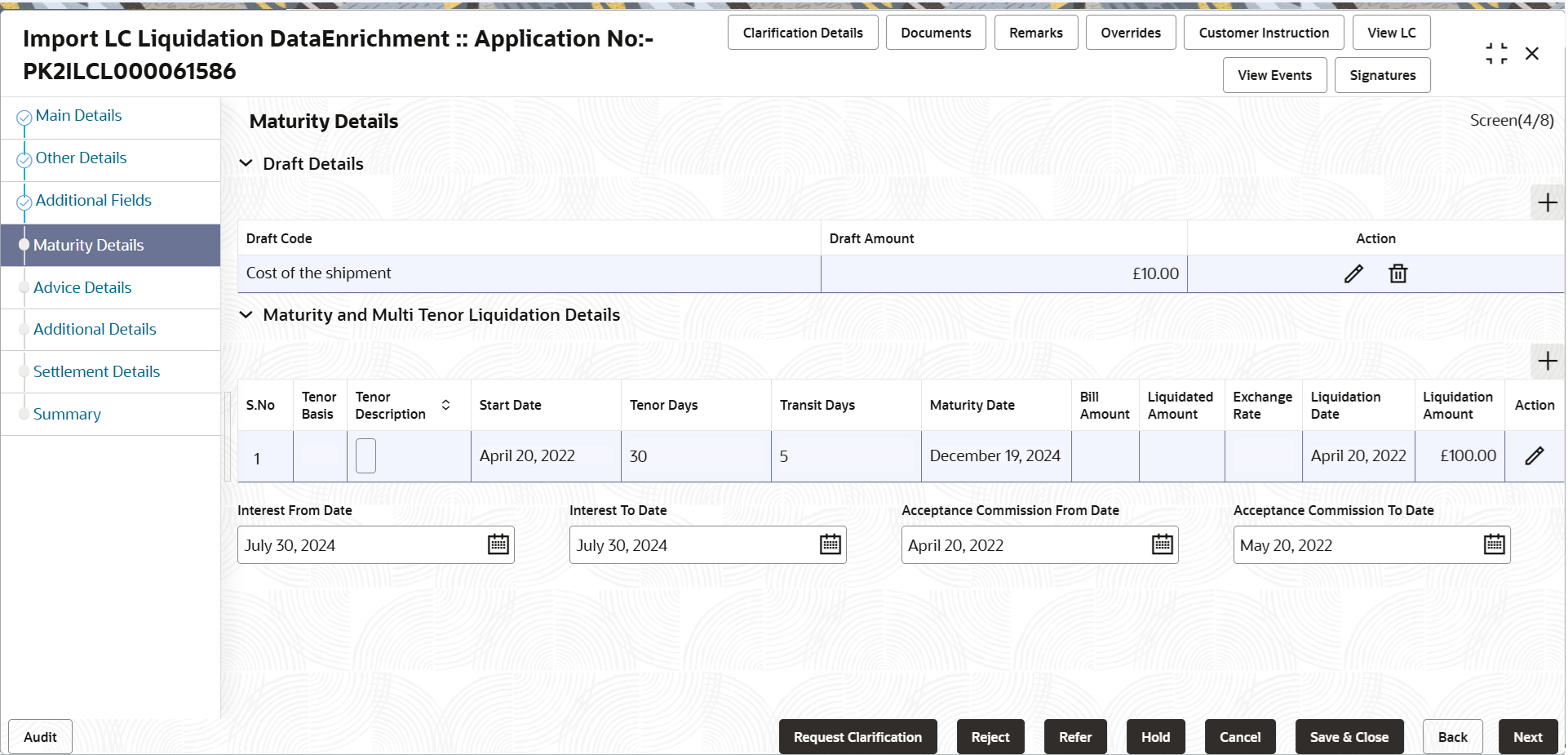 Description of dematuritydetails.png follows Description of dematuritydetails.png follows