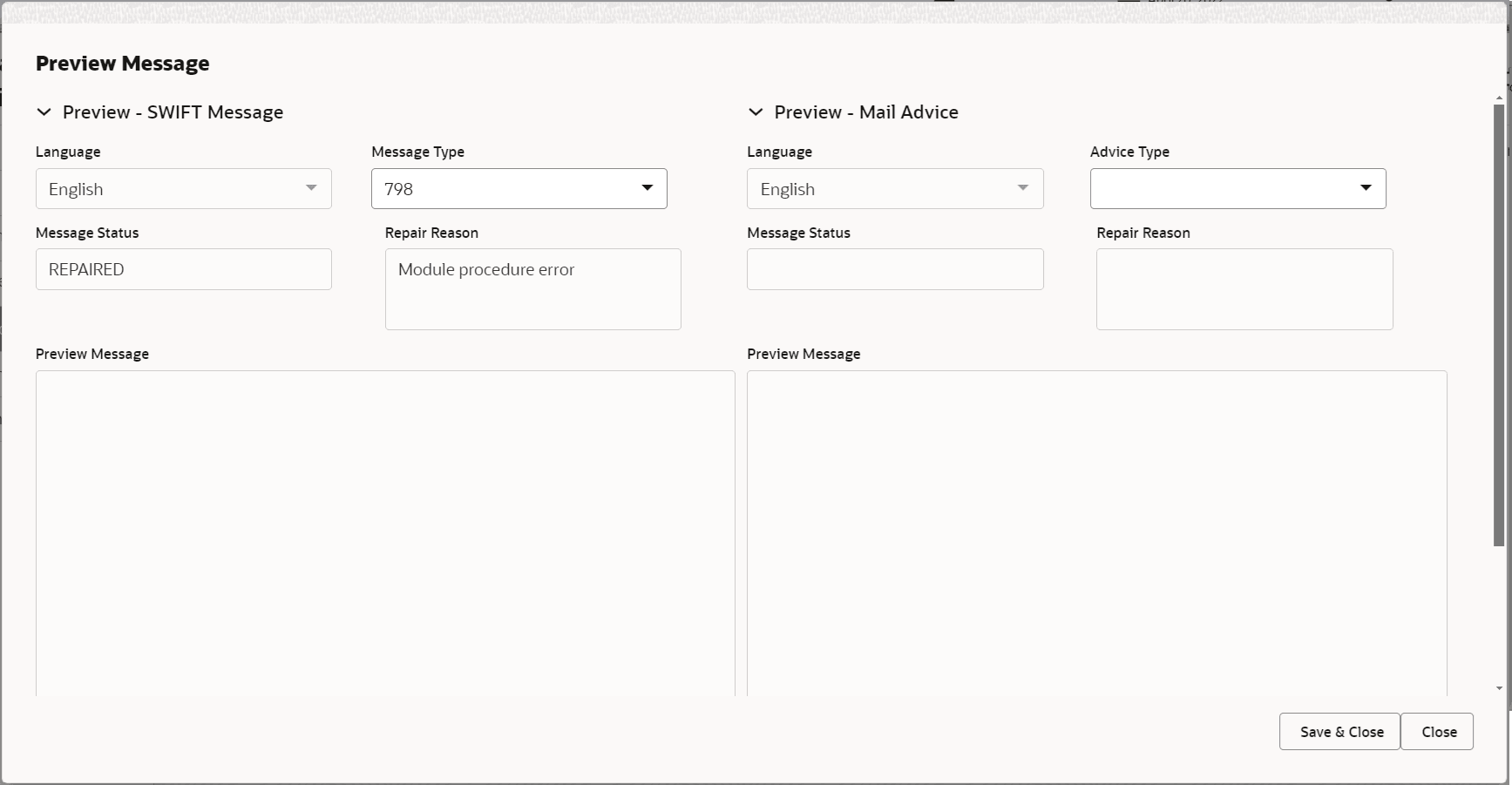 Description of depreviewmessage.png follows