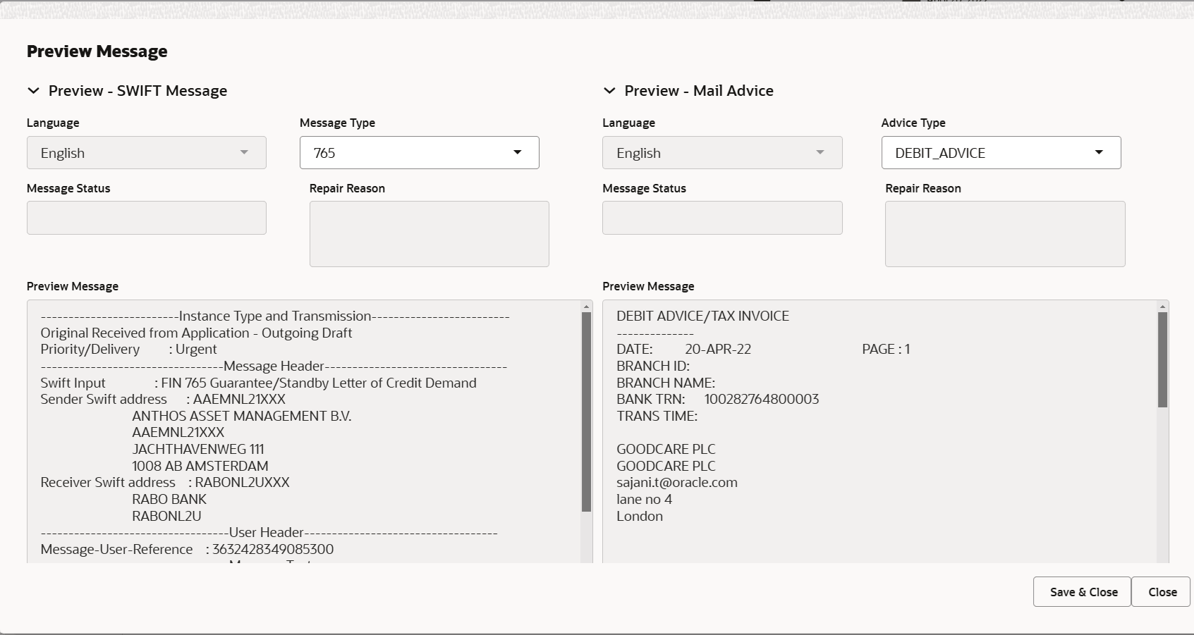 Description of depreviewmessage.png follows