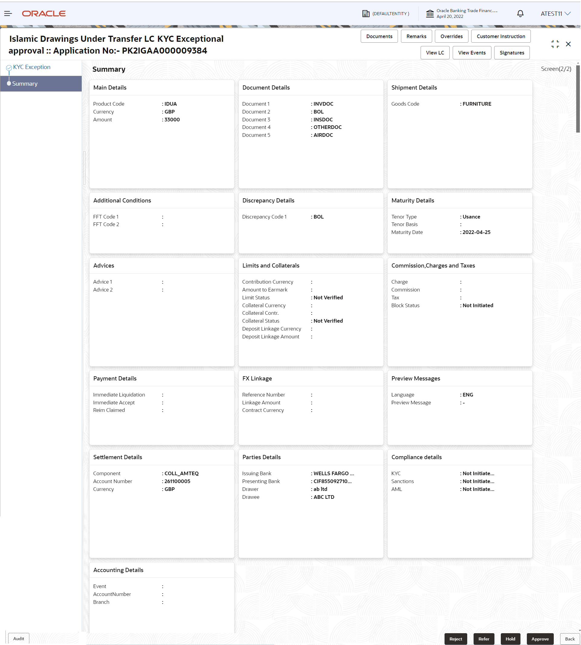 Description of kycexceptionsummary.png follows Description of kycexceptionsummary.png follows