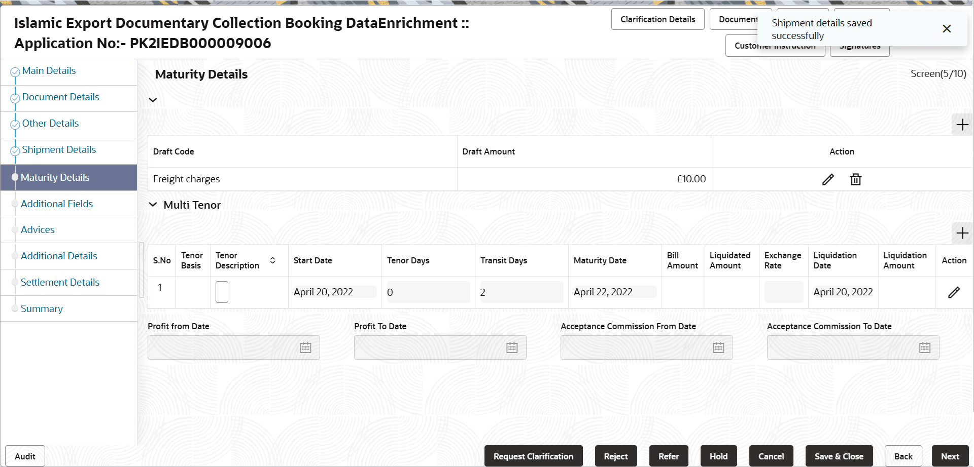 Description of dematuritydetails.png follows Description of dematuritydetails.png follows