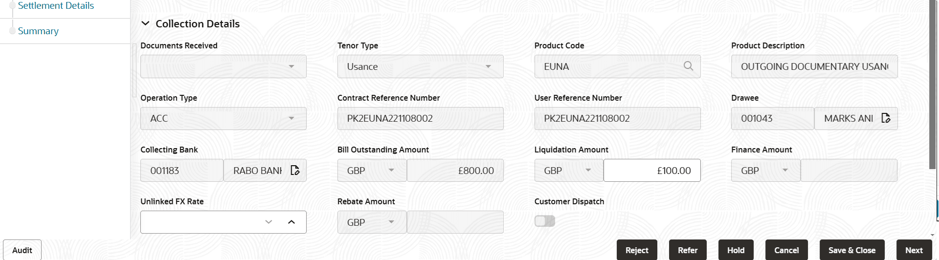 Description of demaincollectiondetails.png follows