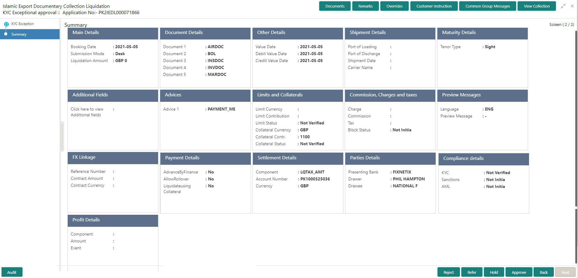 Description of kycexceptionsummary.png follows Description of kycexceptionsummary.png follows
