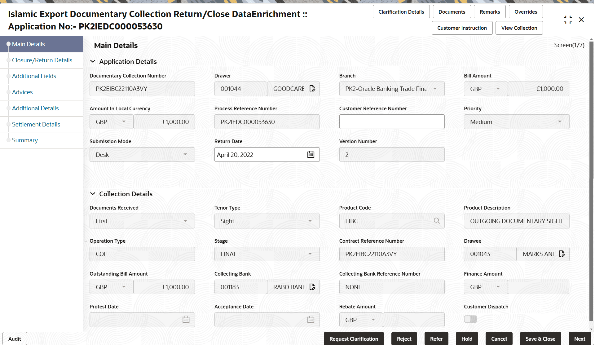 Description of demainapplicationdetails.png follows Description of demainapplicationdetails.png follows