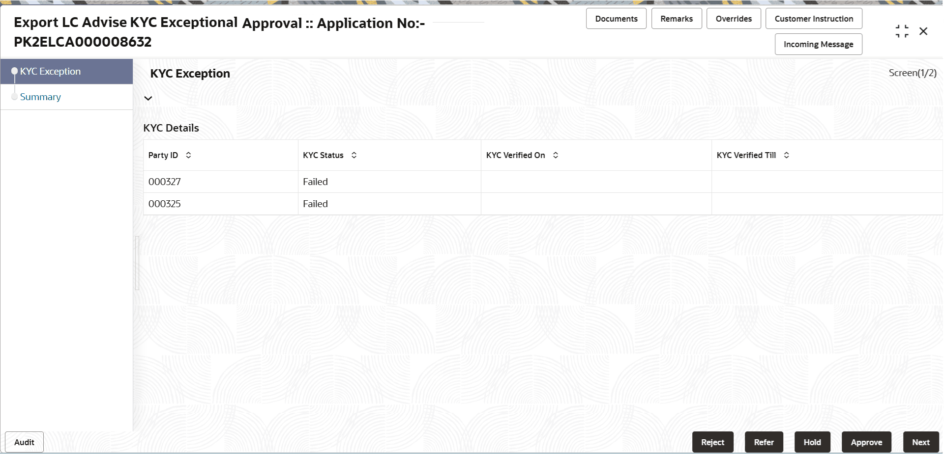 Description of kycexception.png follows Description of kycexception.png follows