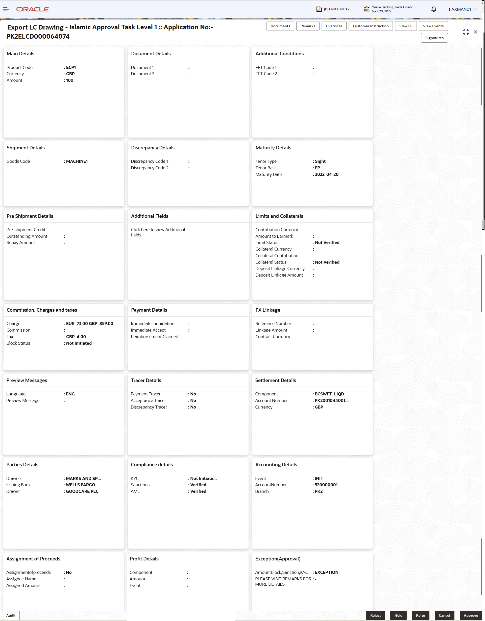Description of approvalsummary.png follows Description of approvalsummary.png follows