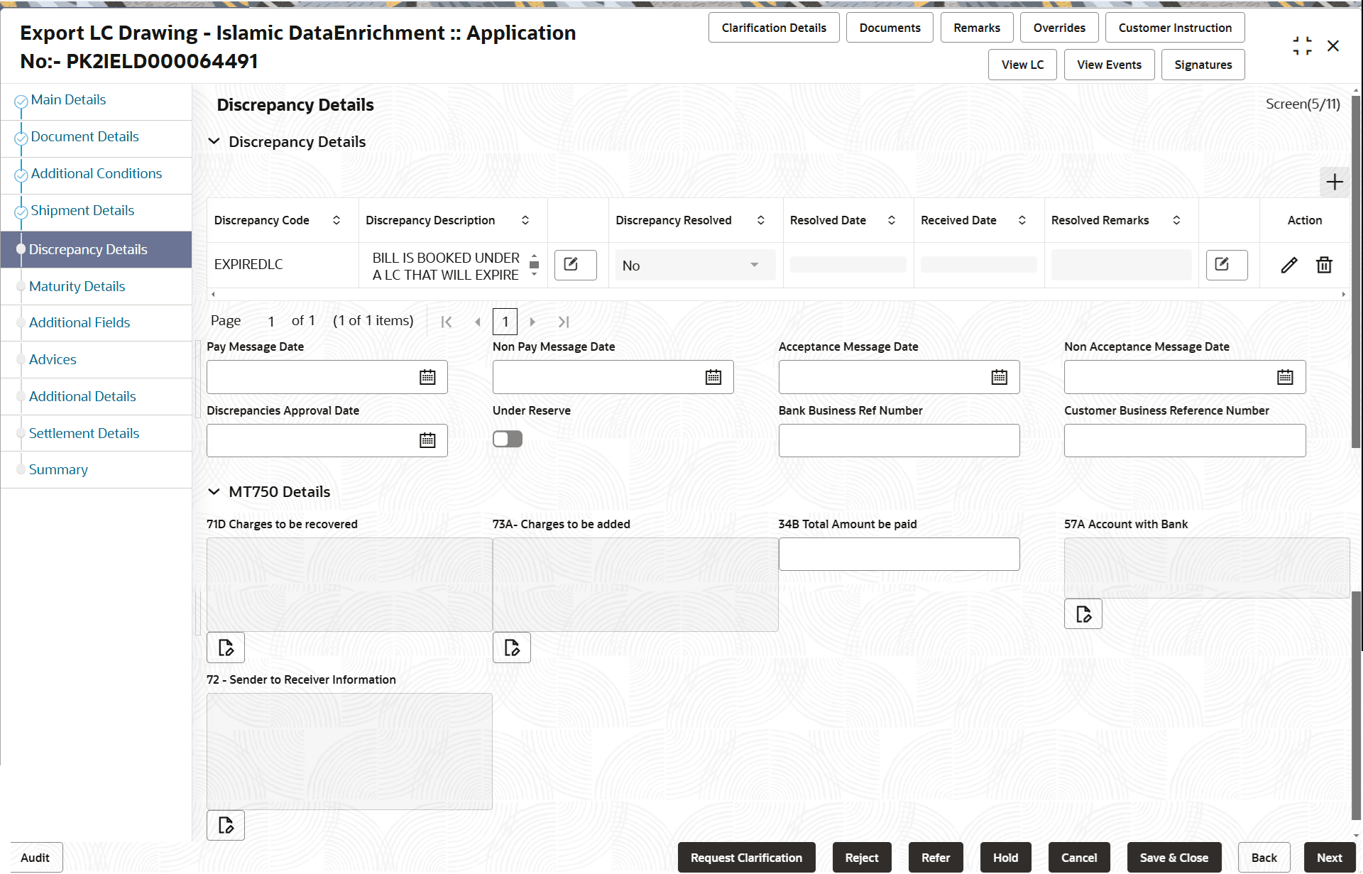 Description of dediscrepancydetails.png follows Description of dediscrepancydetails.png follows