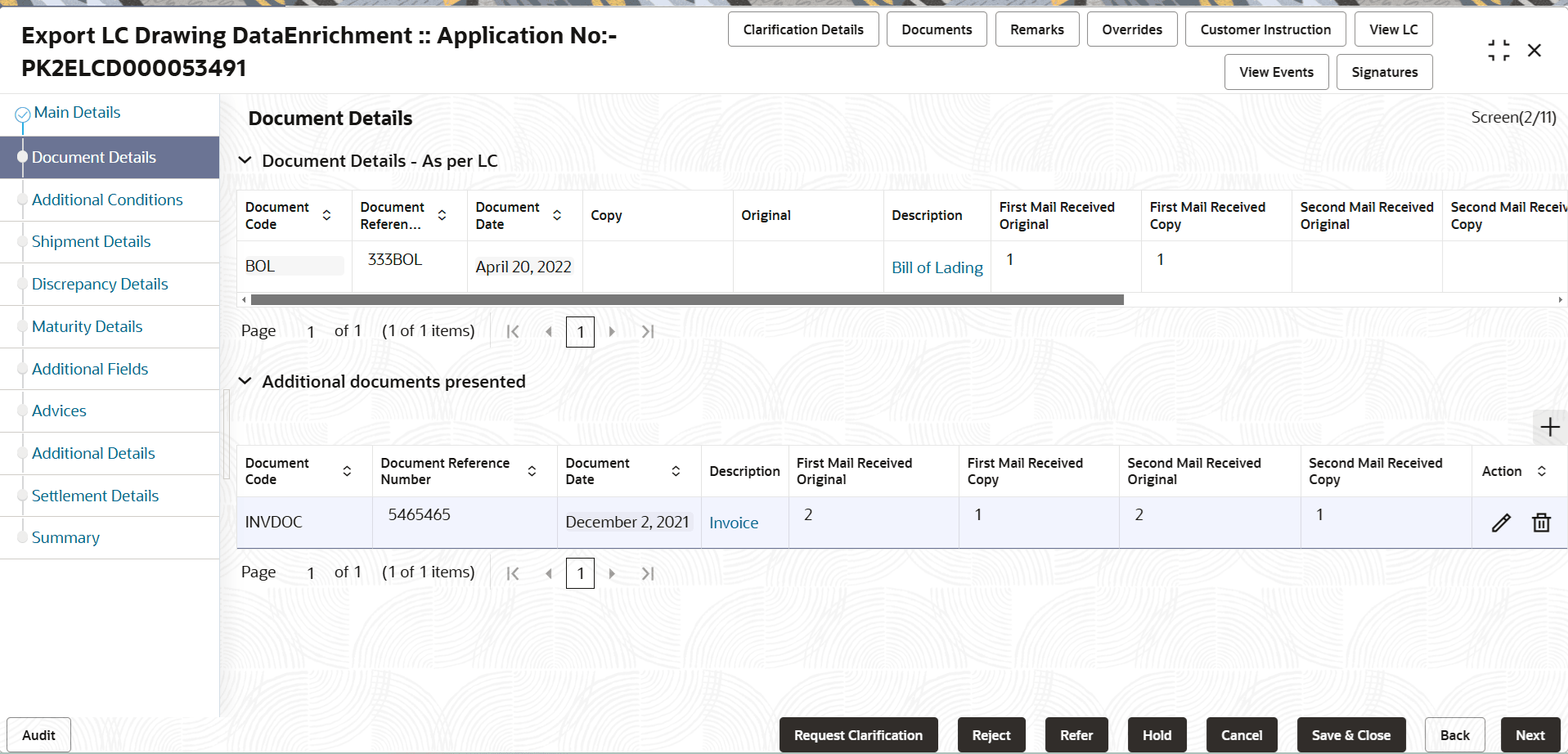 Description of dedocumentdetails.png follows