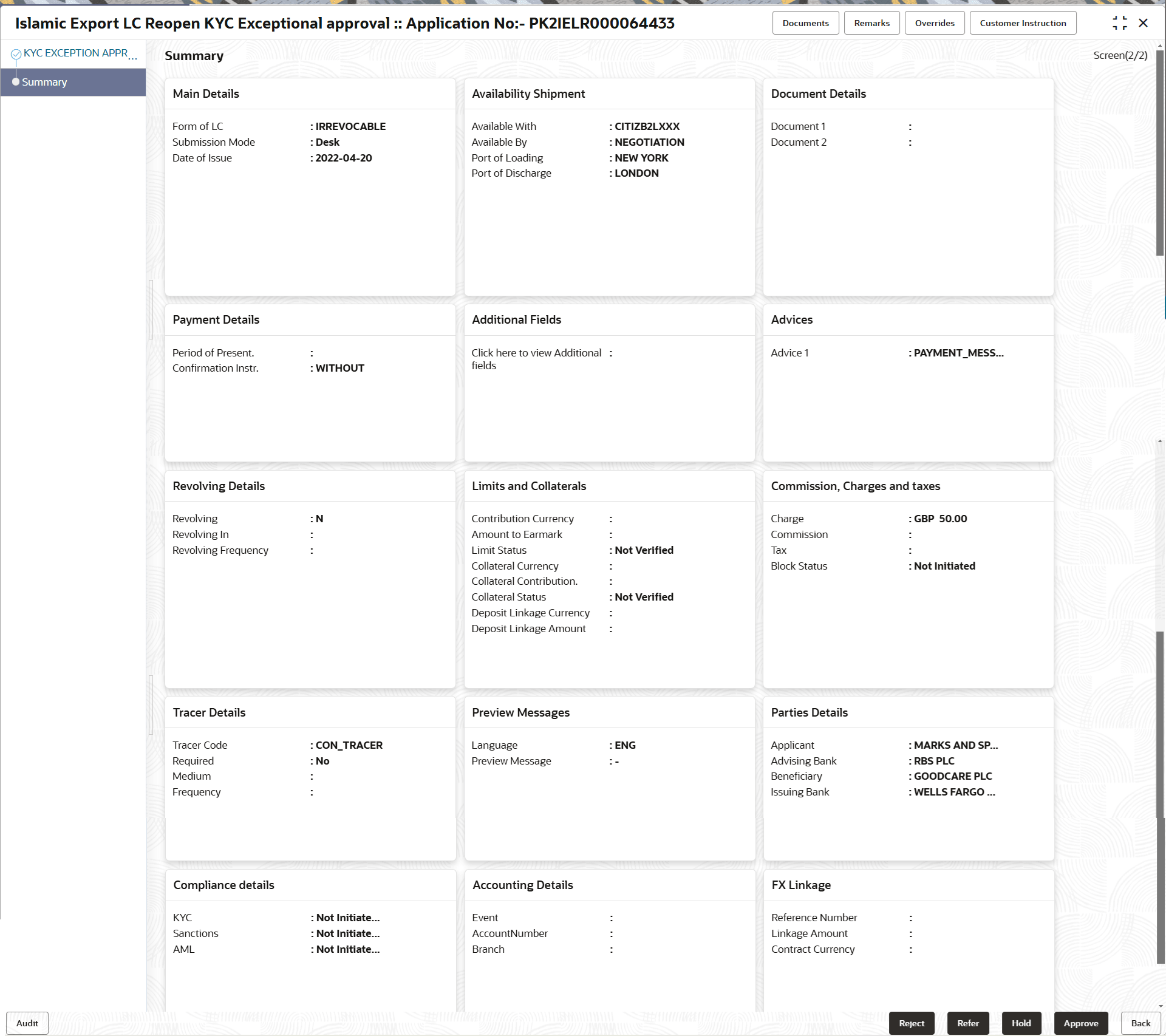 Description of kycexceptionalsummary.png follows Description of kycexceptionalsummary.png follows