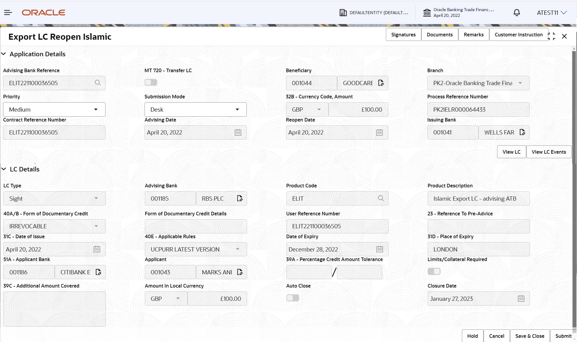 Description of registrationapplicationdetails.png follows Description of registrationapplicationdetails.png follows
