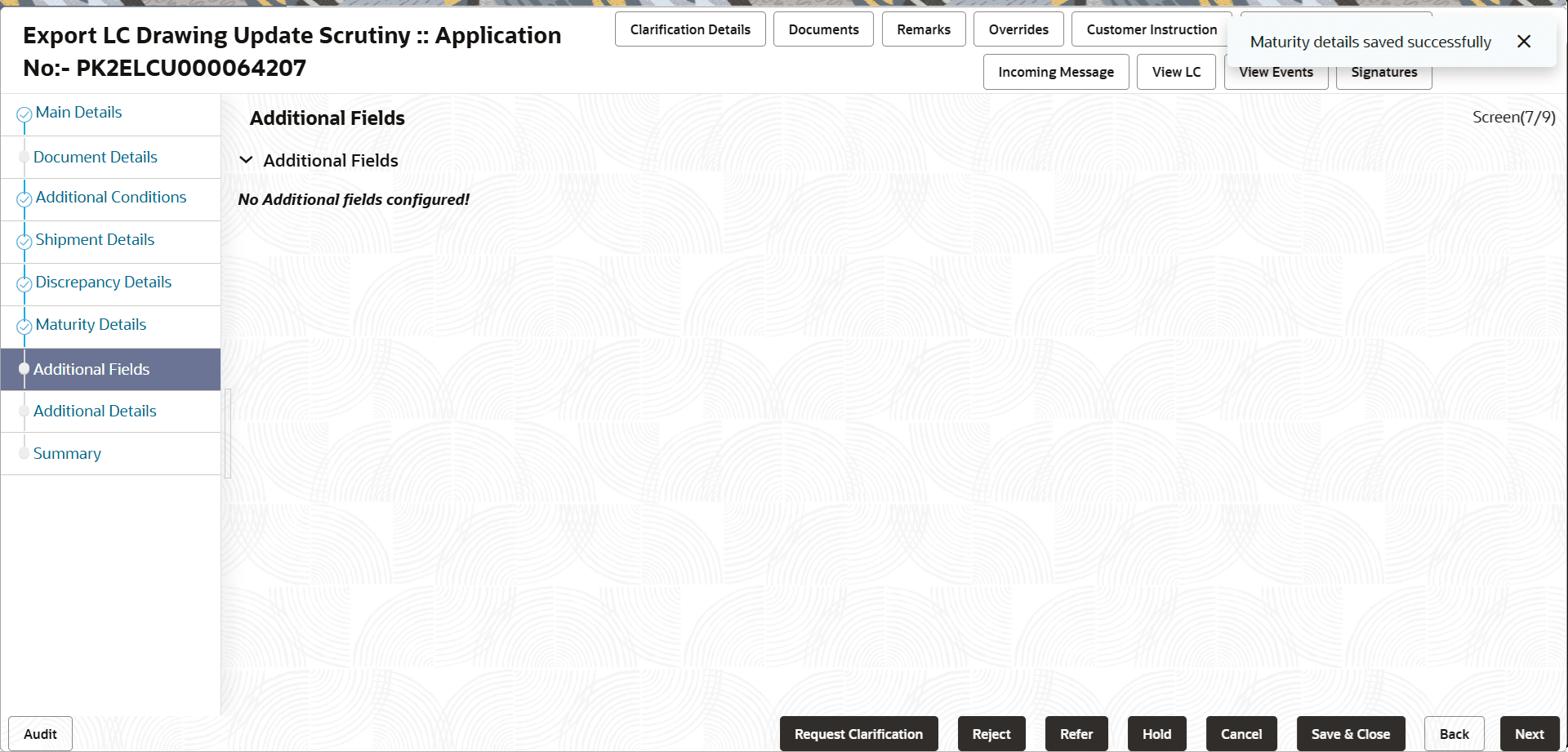 Description of scrutinyadditionalfields.png follows