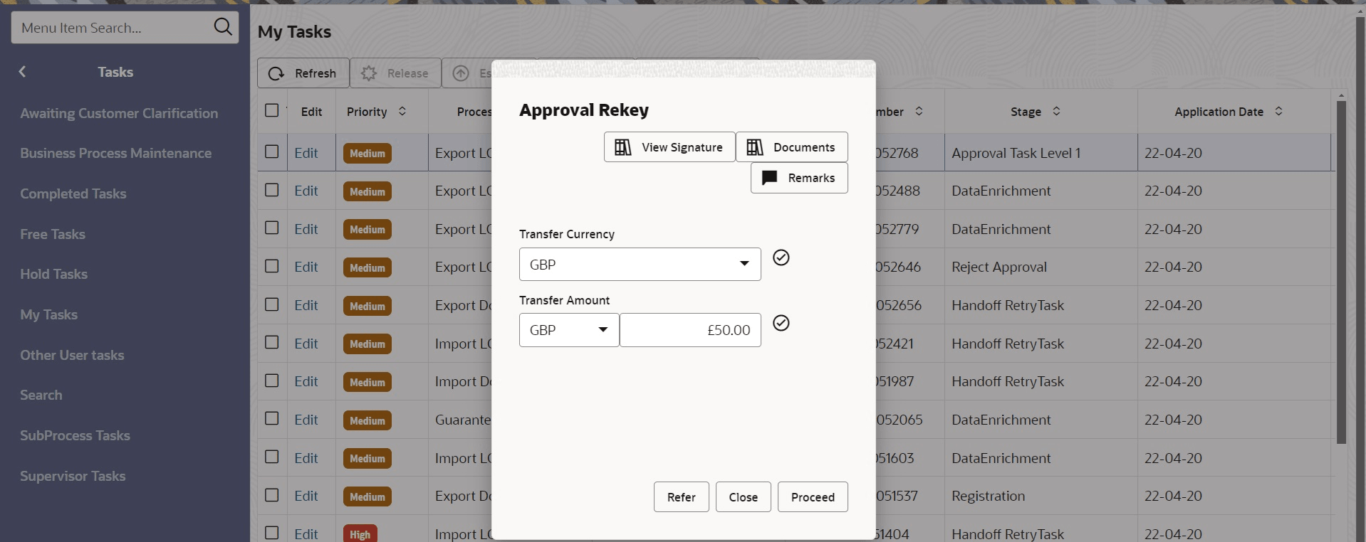 Description of approvalrekey.png follows Description of approvalrekey.png follows