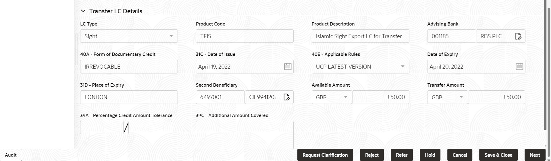 Description of demaintransferdetails.png follows Description of demaintransferdetails.png follows