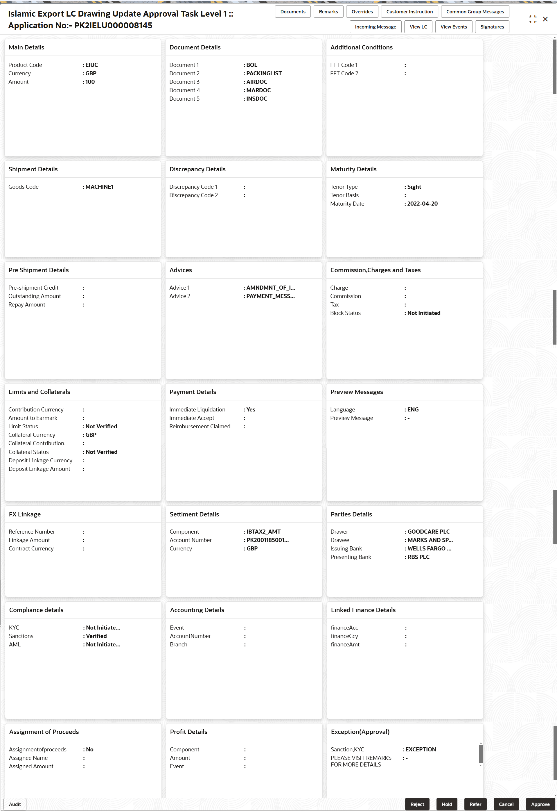 Description of approvalsummary.png follows Description of approvalsummary.png follows