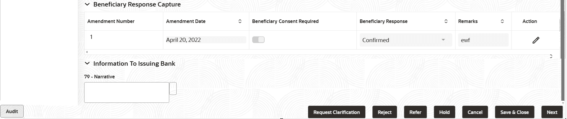 Description of demainbenificiaryresponsecapture.png follows