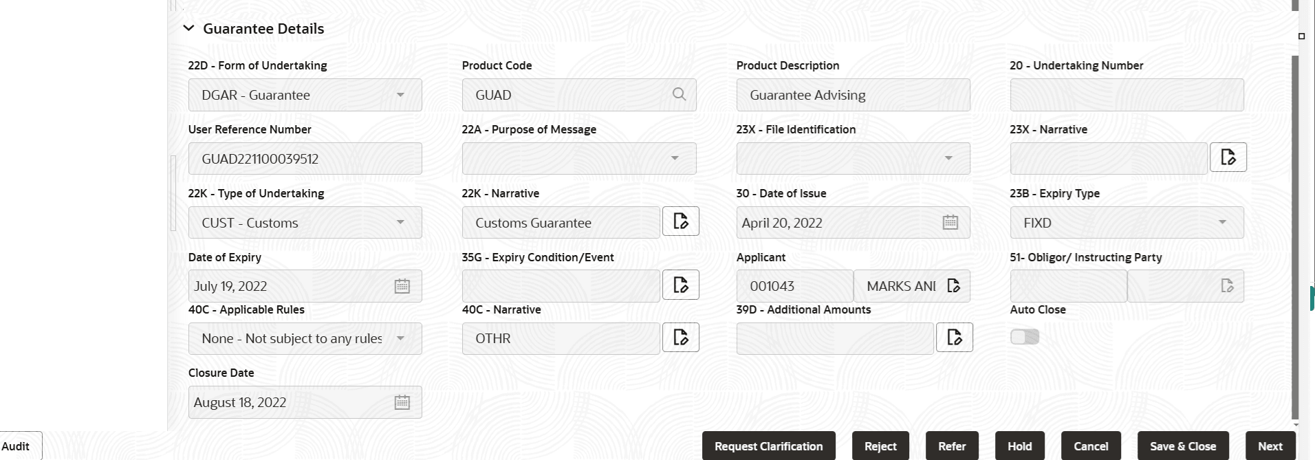 Description of demainguaranteedetails.png follows Description of demainguaranteedetails.png follows