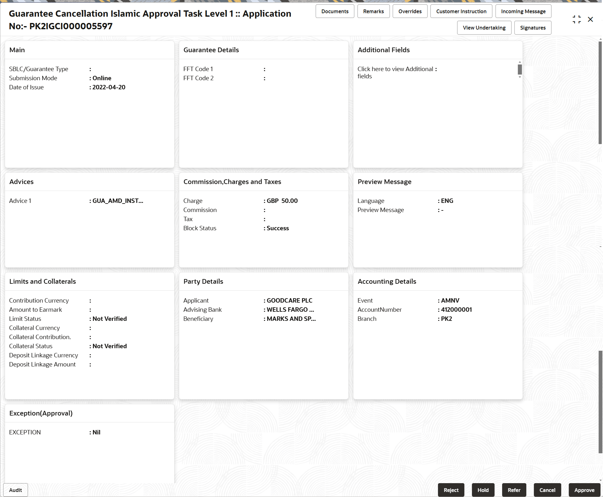 Description of approvalsummary.png follows Description of approvalsummary.png follows