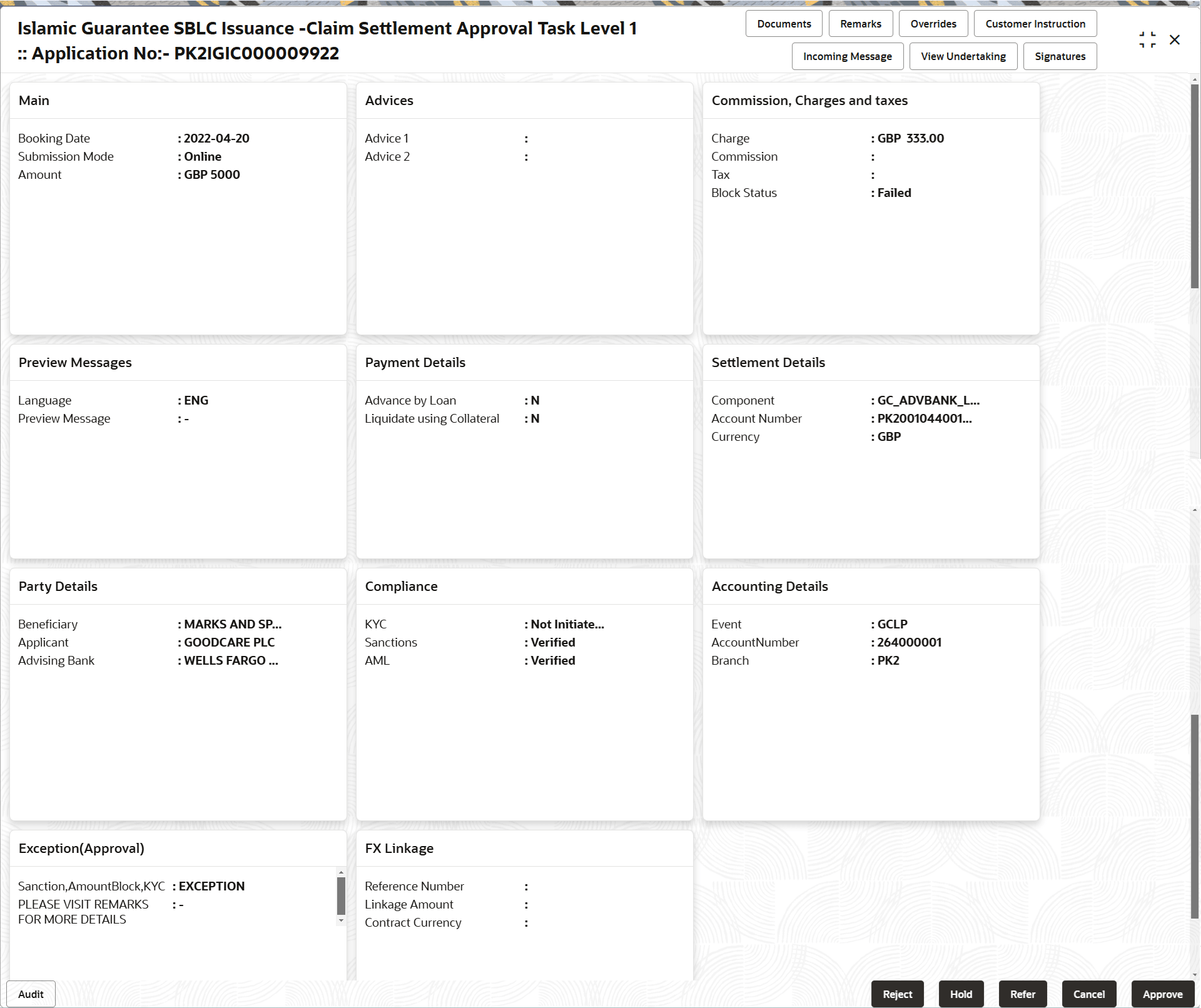 Description of approvalsummary.png follows Description of approvalsummary.png follows