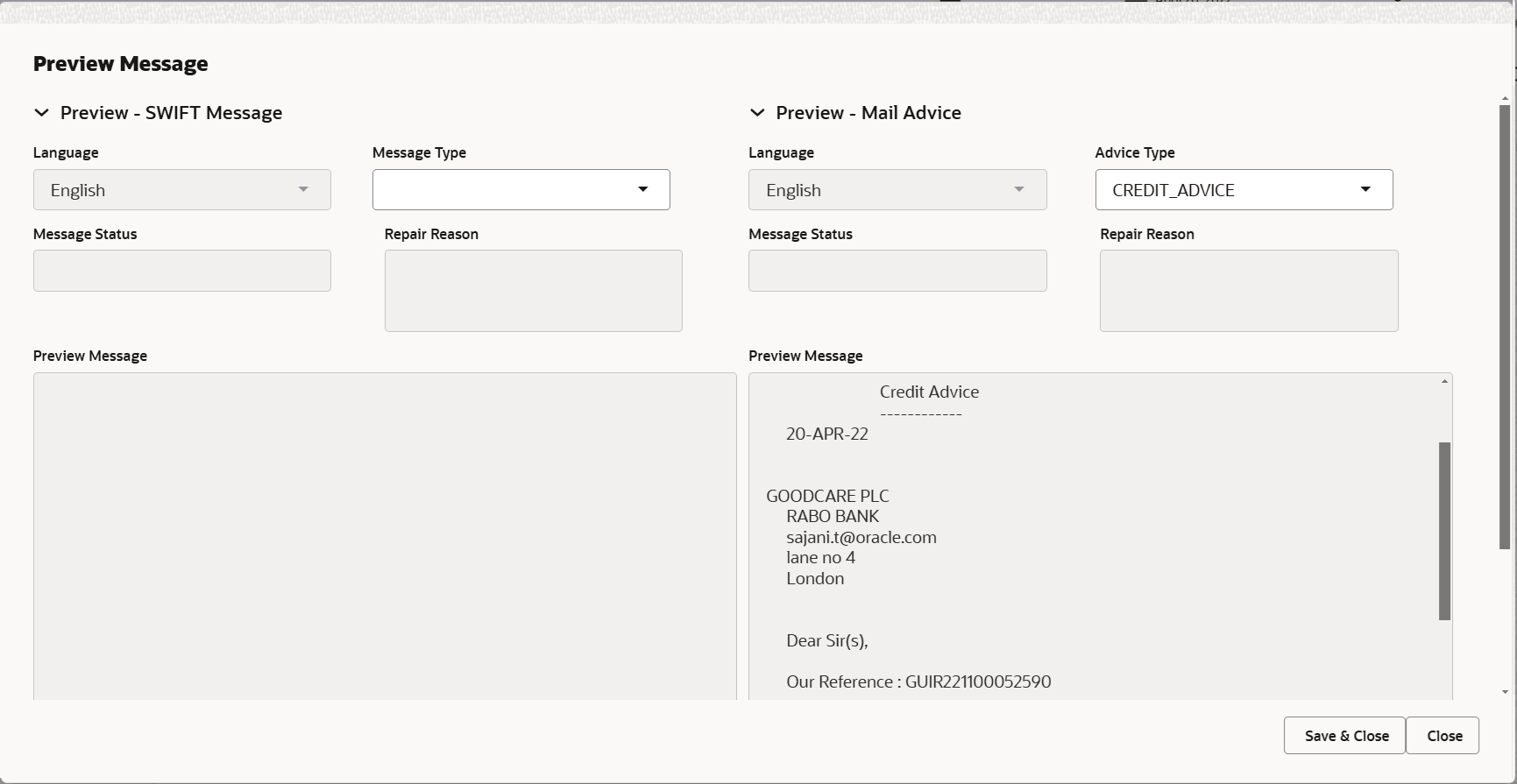 Description of depreviewmessage.png follows