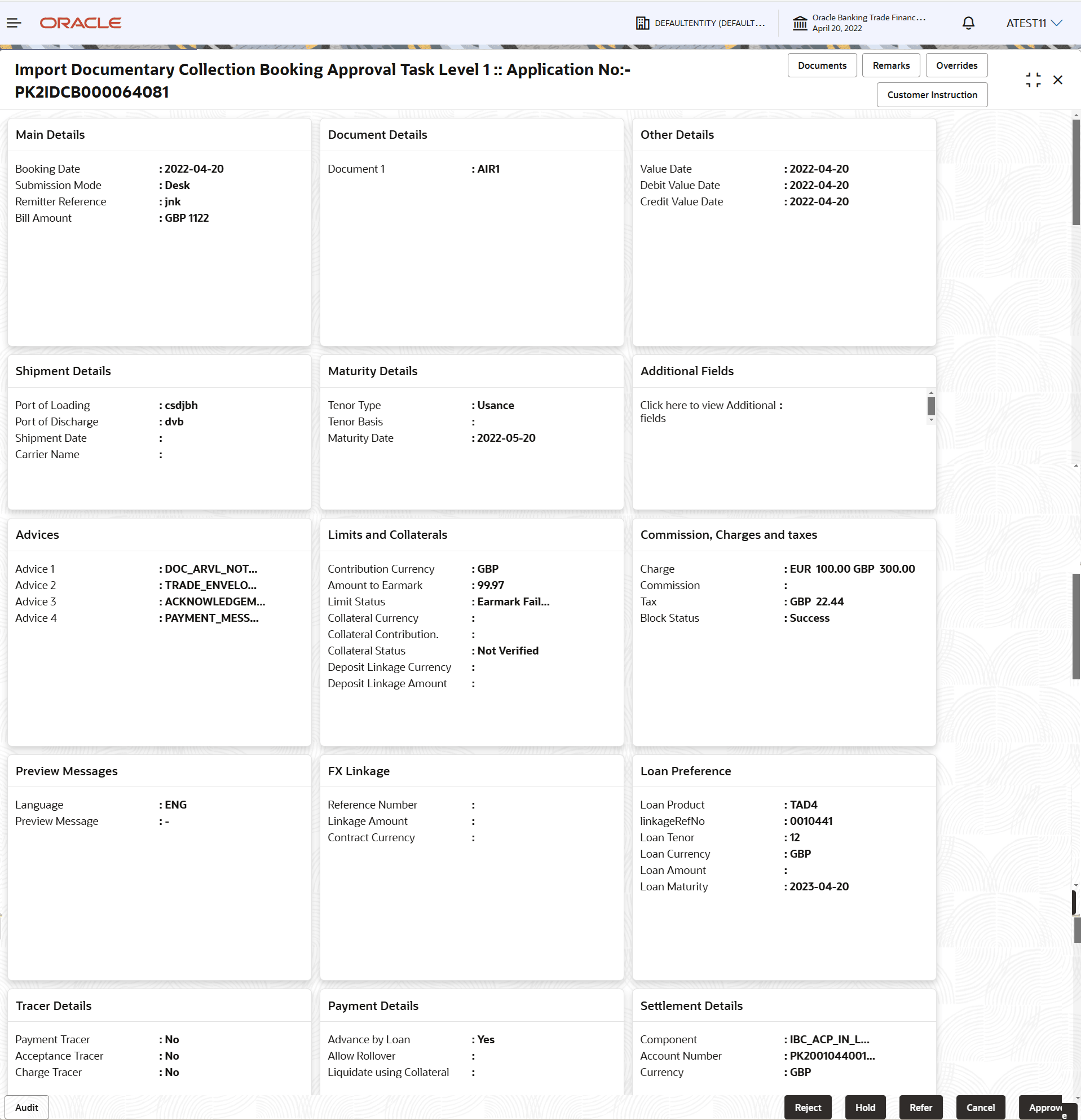 Description of approvalsummary.png follows Description of approvalsummary.png follows