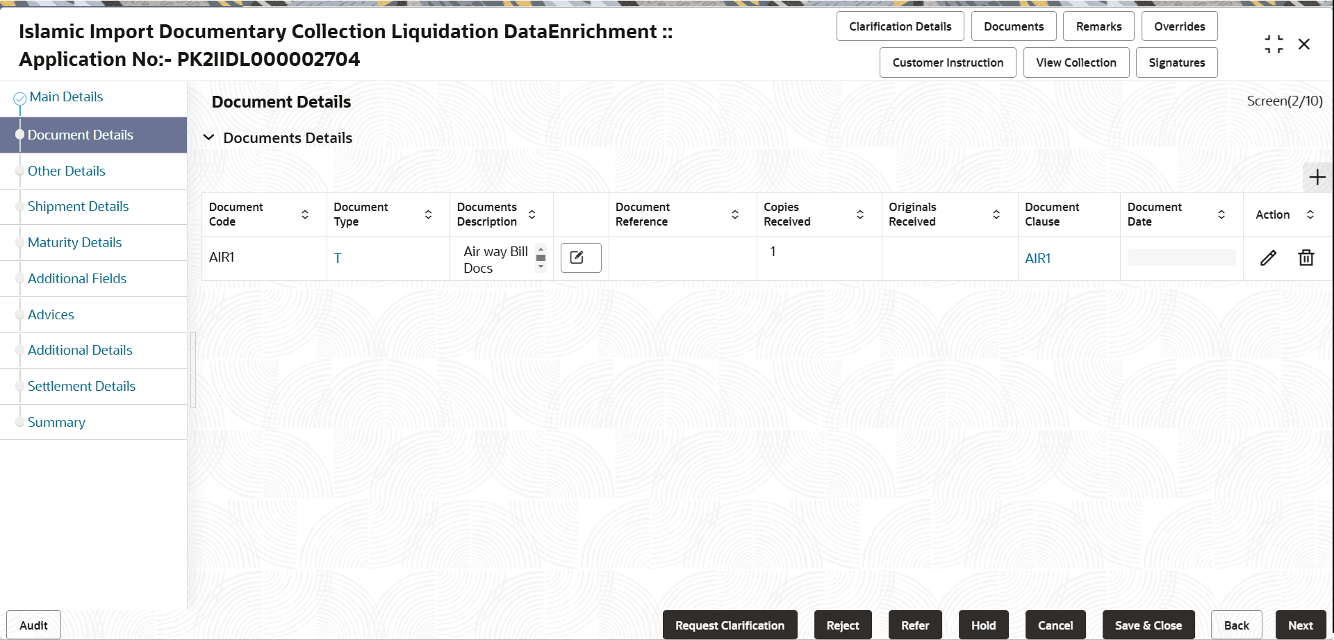 Description of dedocumentdetails.png follows