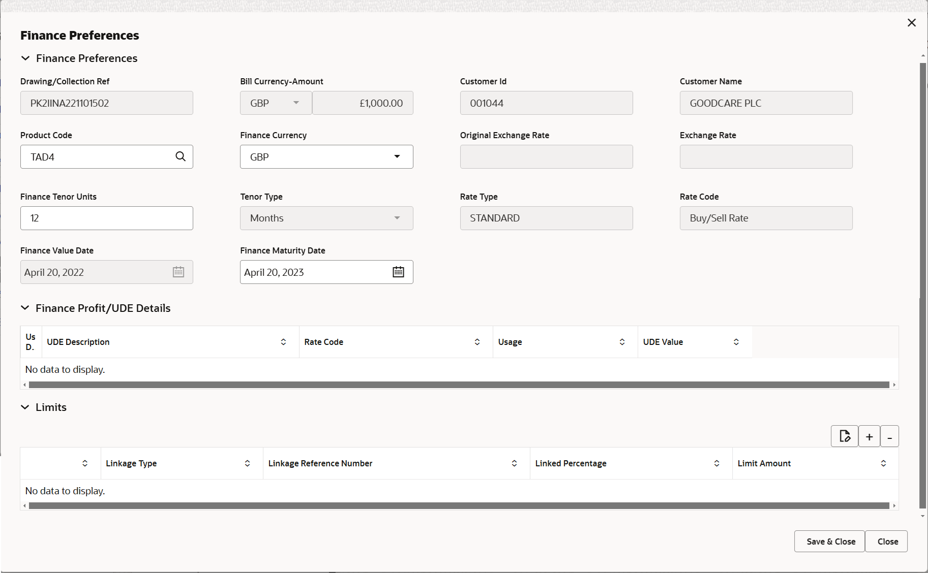 Description of definancepreferences.png follows Description of definancepreferences.png follows