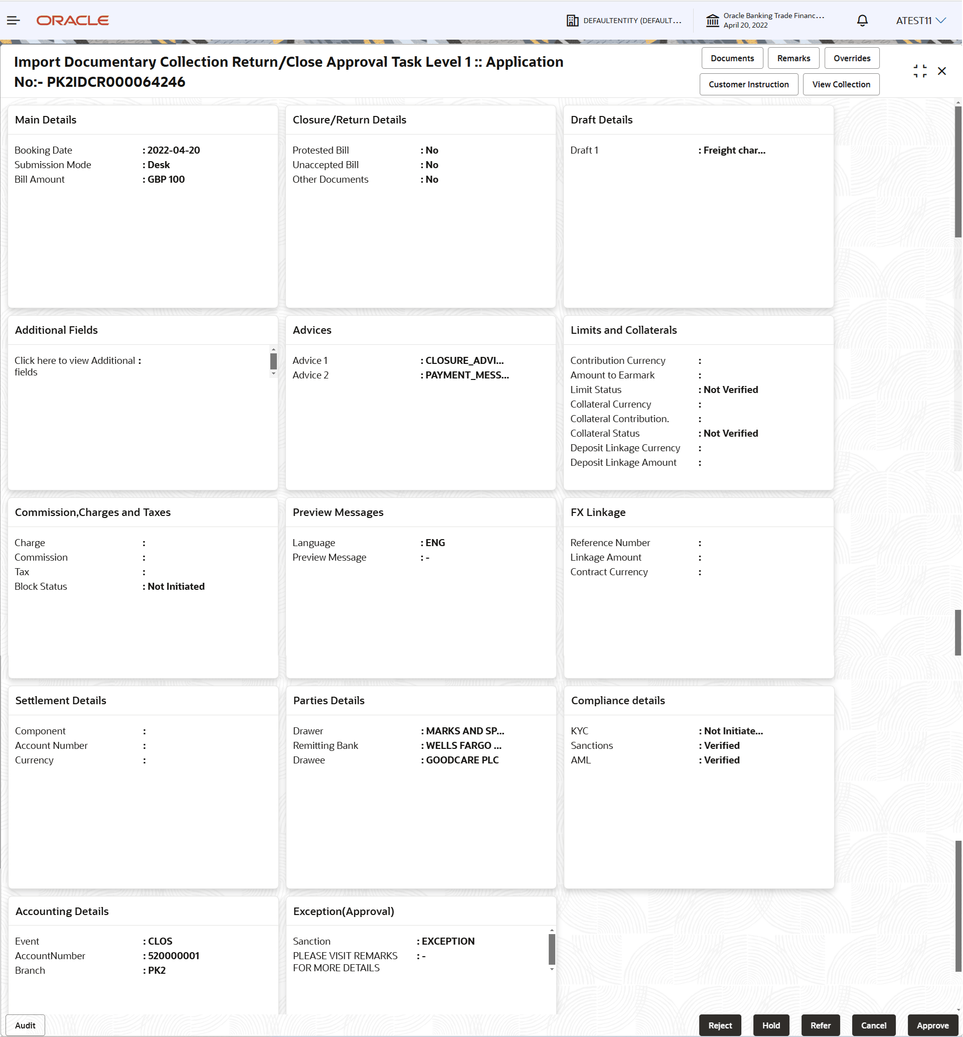 Description of approvalsummary.png follows Description of approvalsummary.png follows