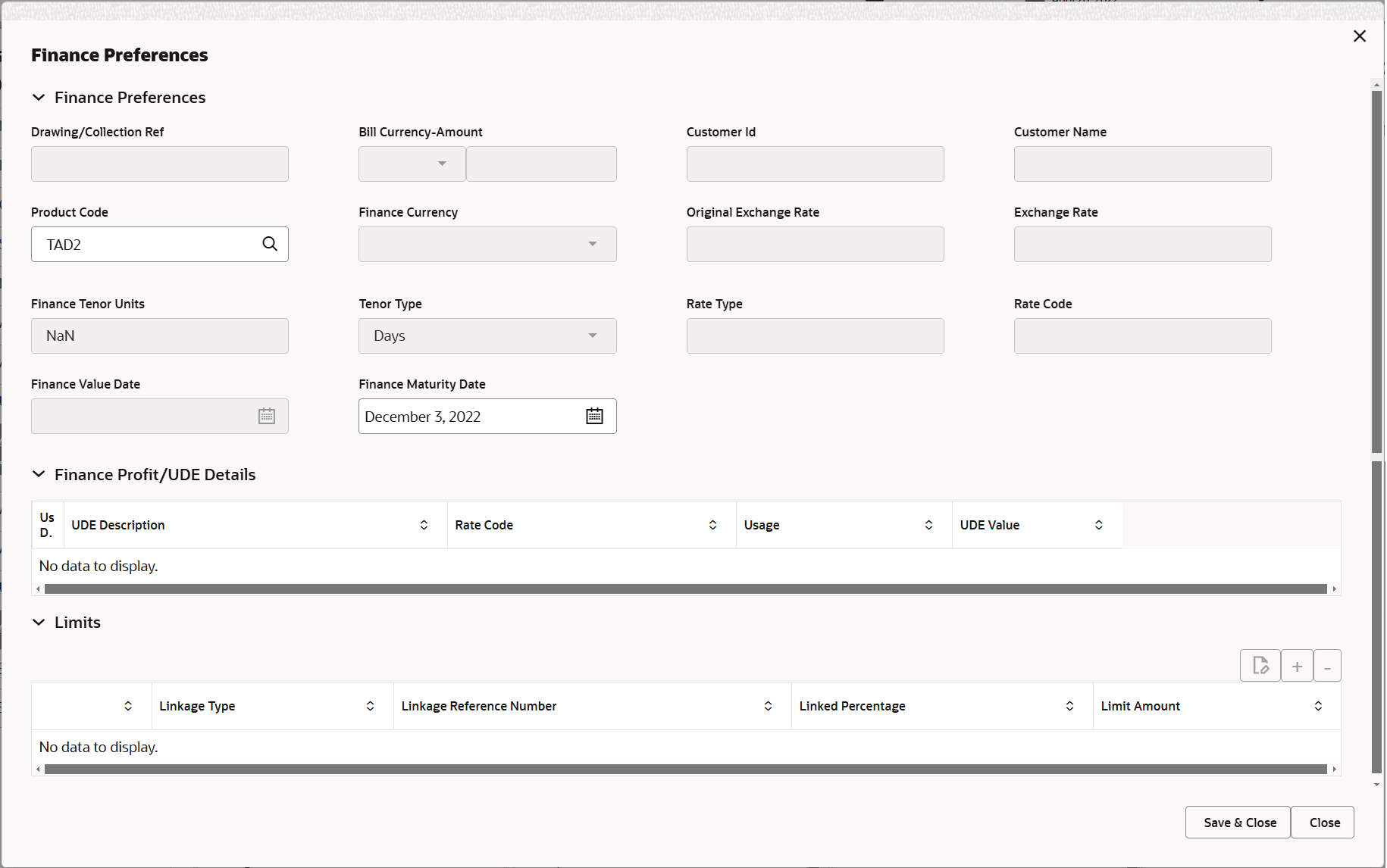 Description of definancepreferences.png follows Description of definancepreferences.png follows