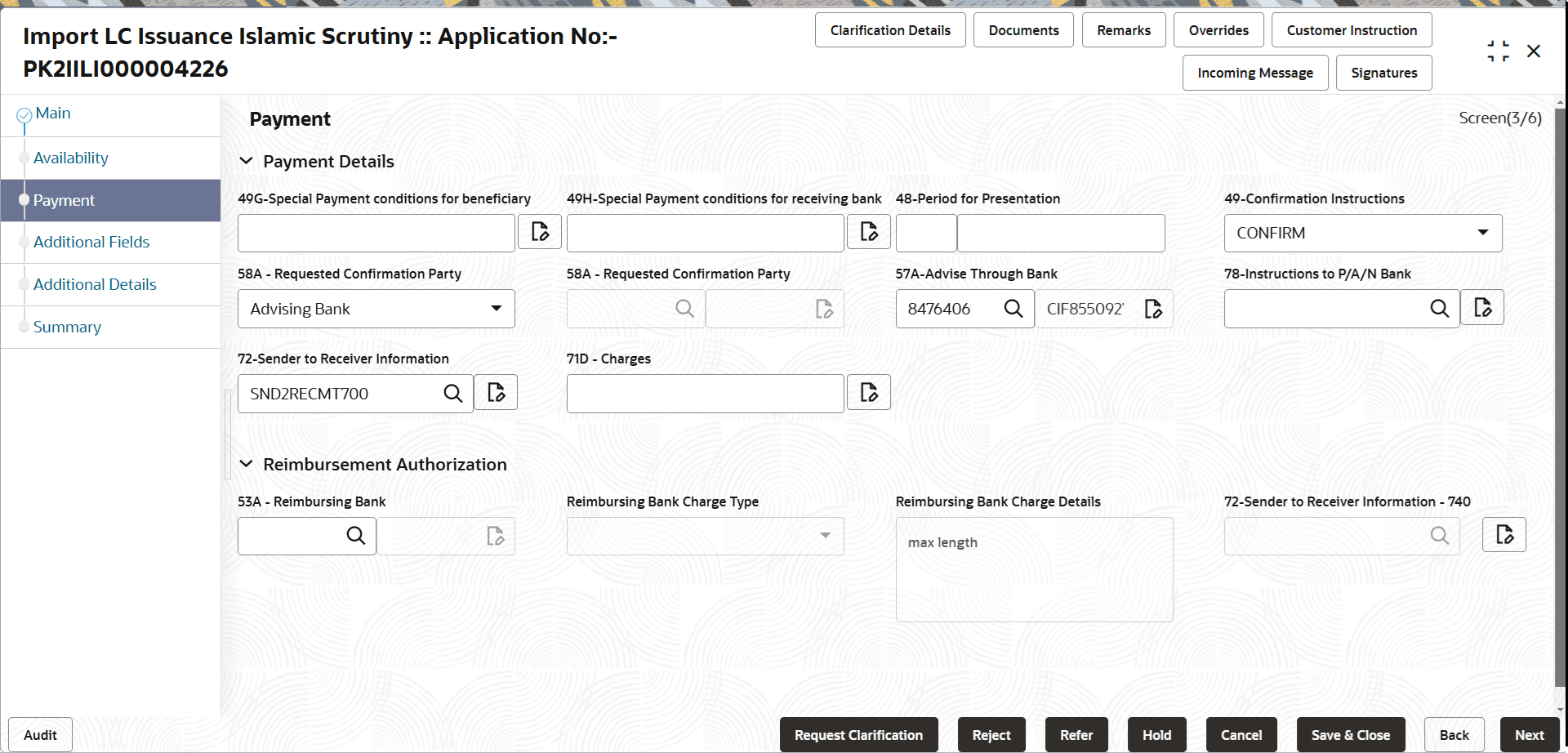 Description of scrutinypaymentdetails.png follows Description of scrutinypaymentdetails.png follows