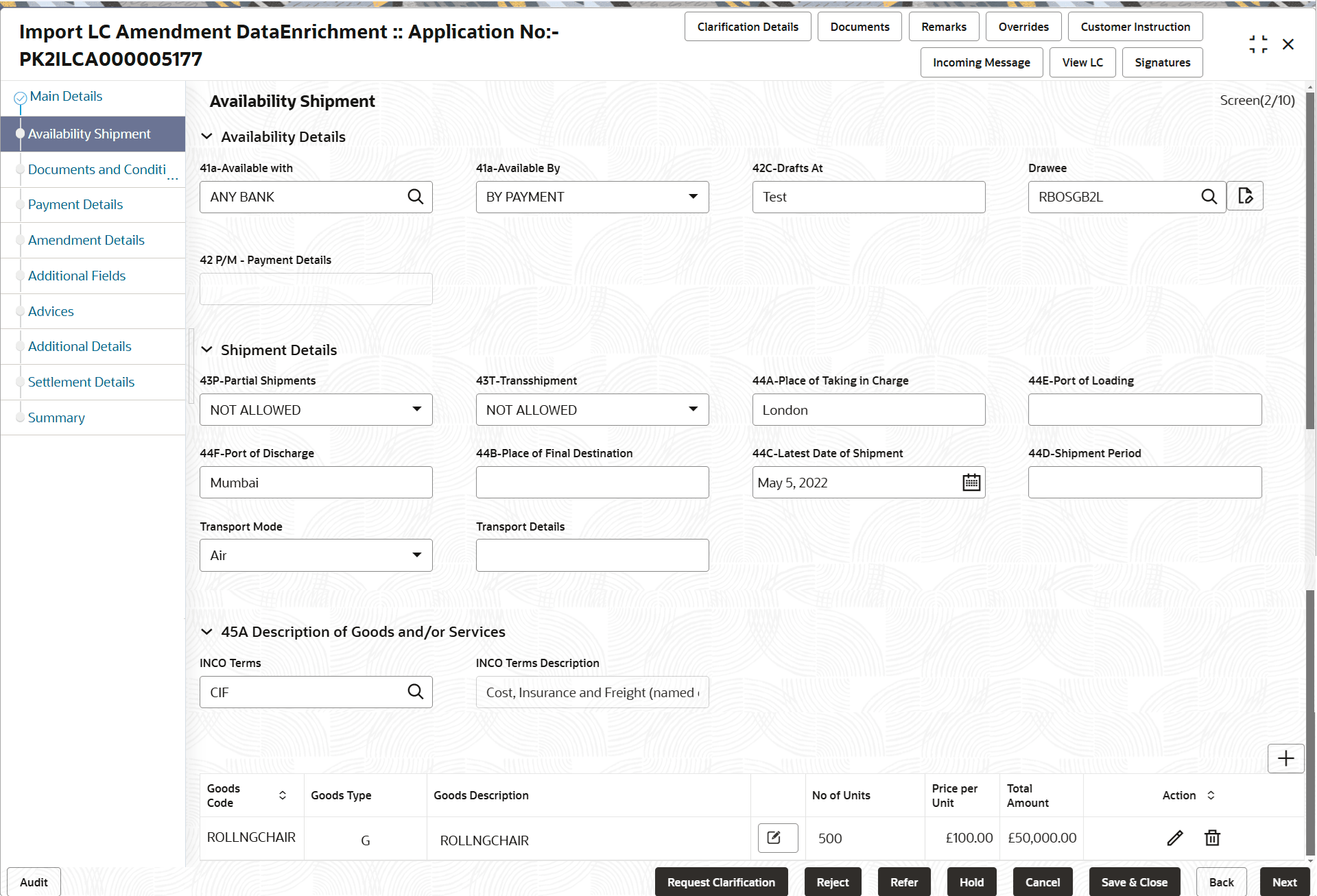 Description of deavailabilitydetails.png follows Description of deavailabilitydetails.png follows