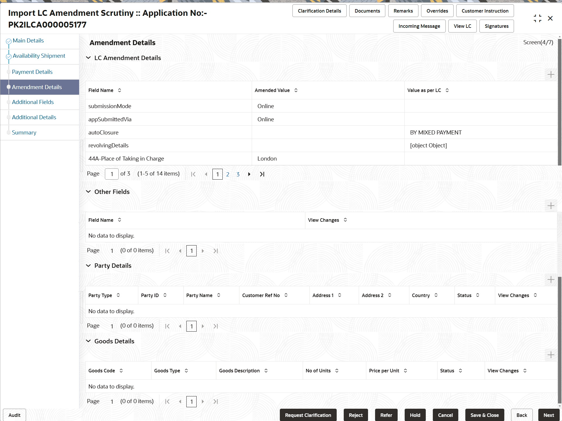Description of scrutinyamendmentdetails.png follows Description of scrutinyamendmentdetails.png follows