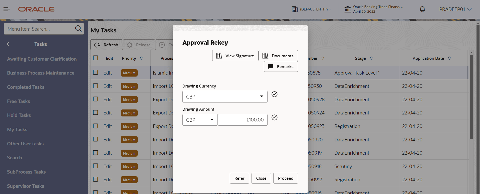 Description of approvalrekey.png follows Description of approvalrekey.png follows