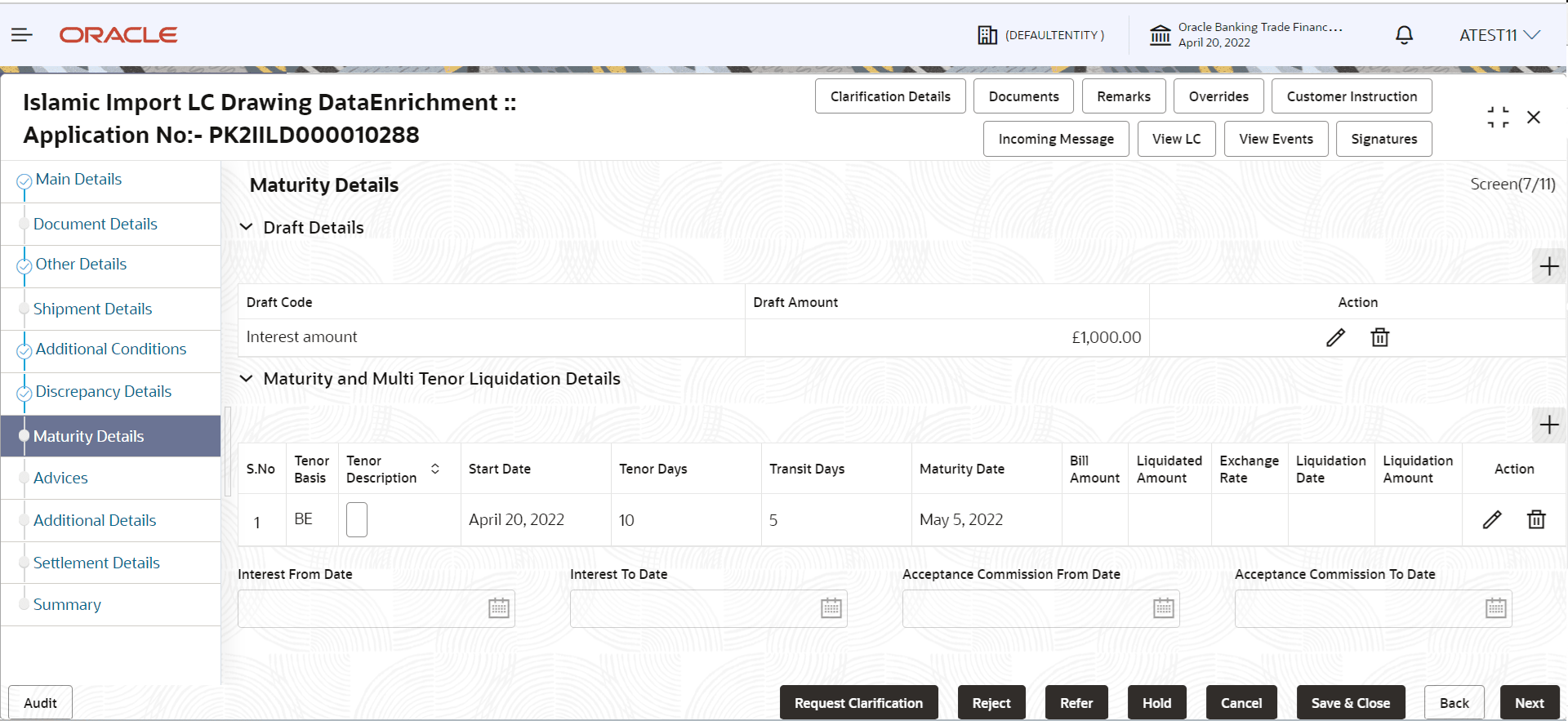 Description of dematuritydetails.png follows