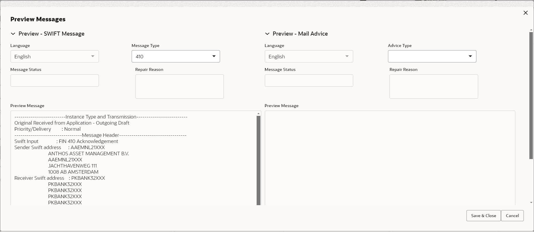 Description of depreviewmessage.png follows