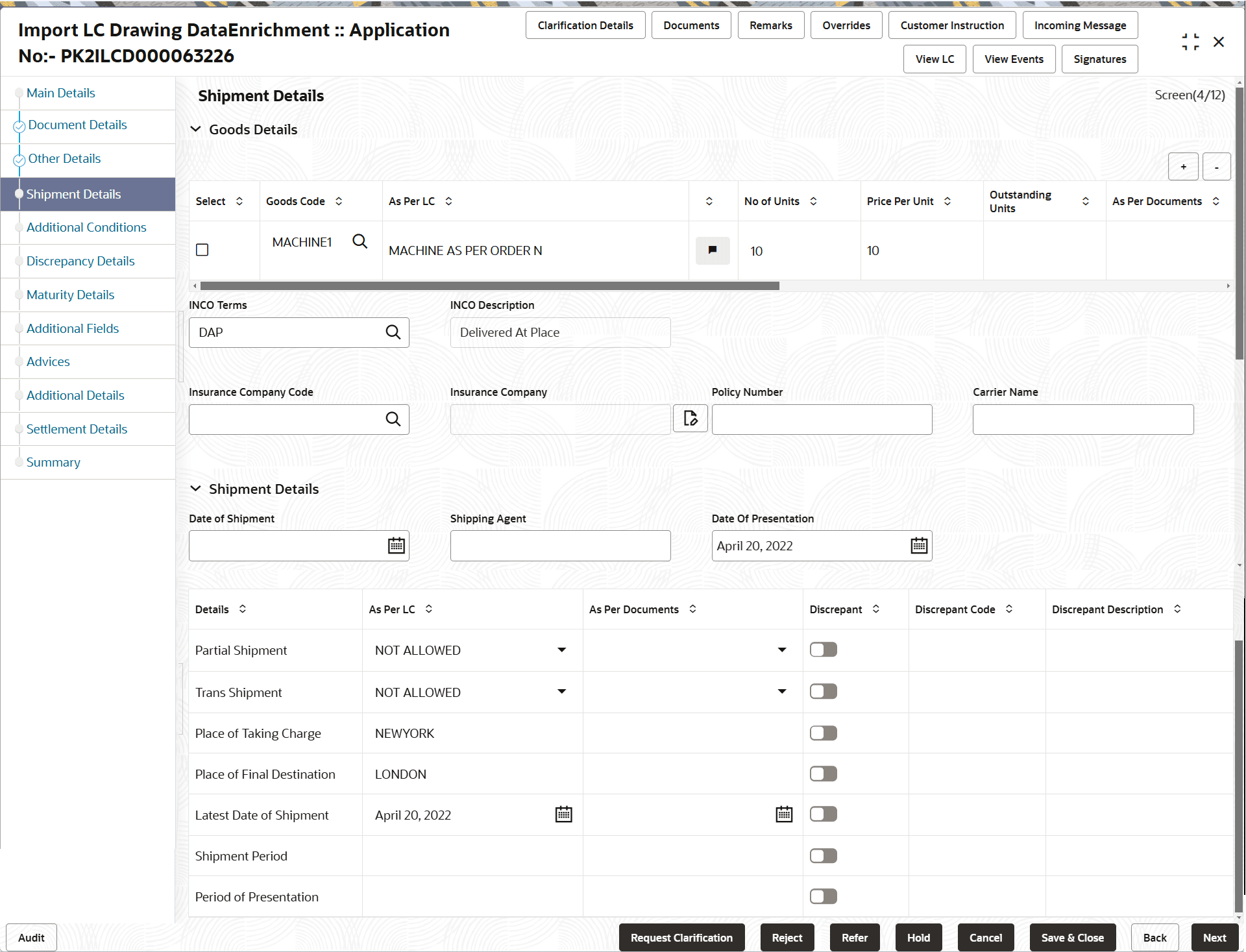 Description of deshipmentdetails.png follows Description of deshipmentdetails.png follows