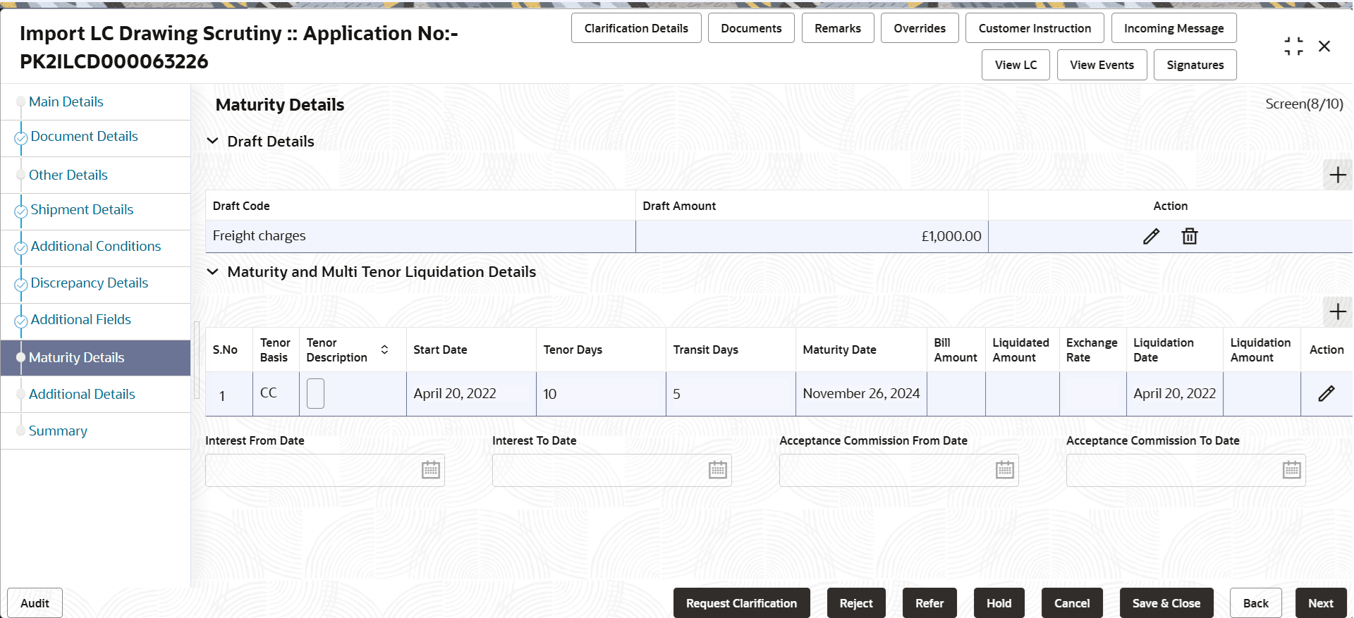 Description of scrutinymaturitydetails.png follows