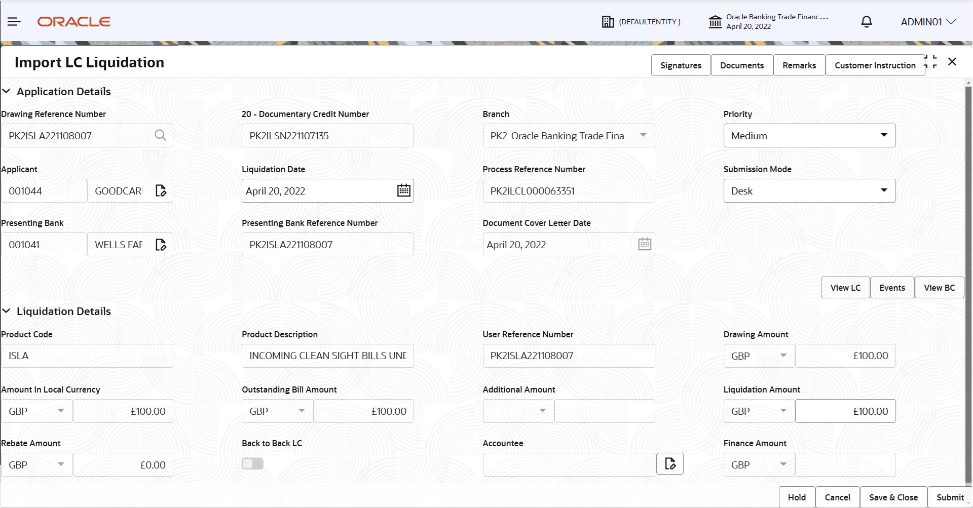 Description of registrationapplicationdetails.png follows
