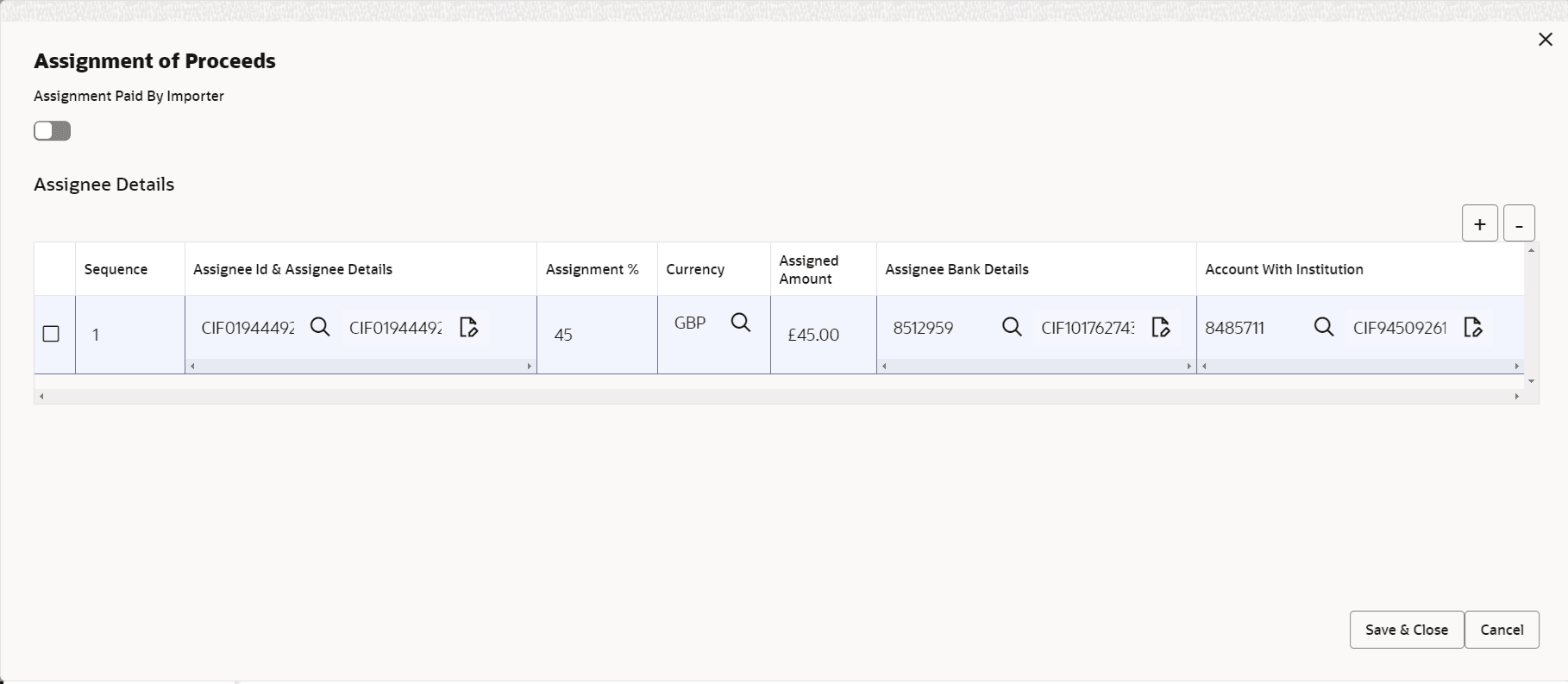Description of deassignmentofproceeds.png follows Description of deassignmentofproceeds.png follows