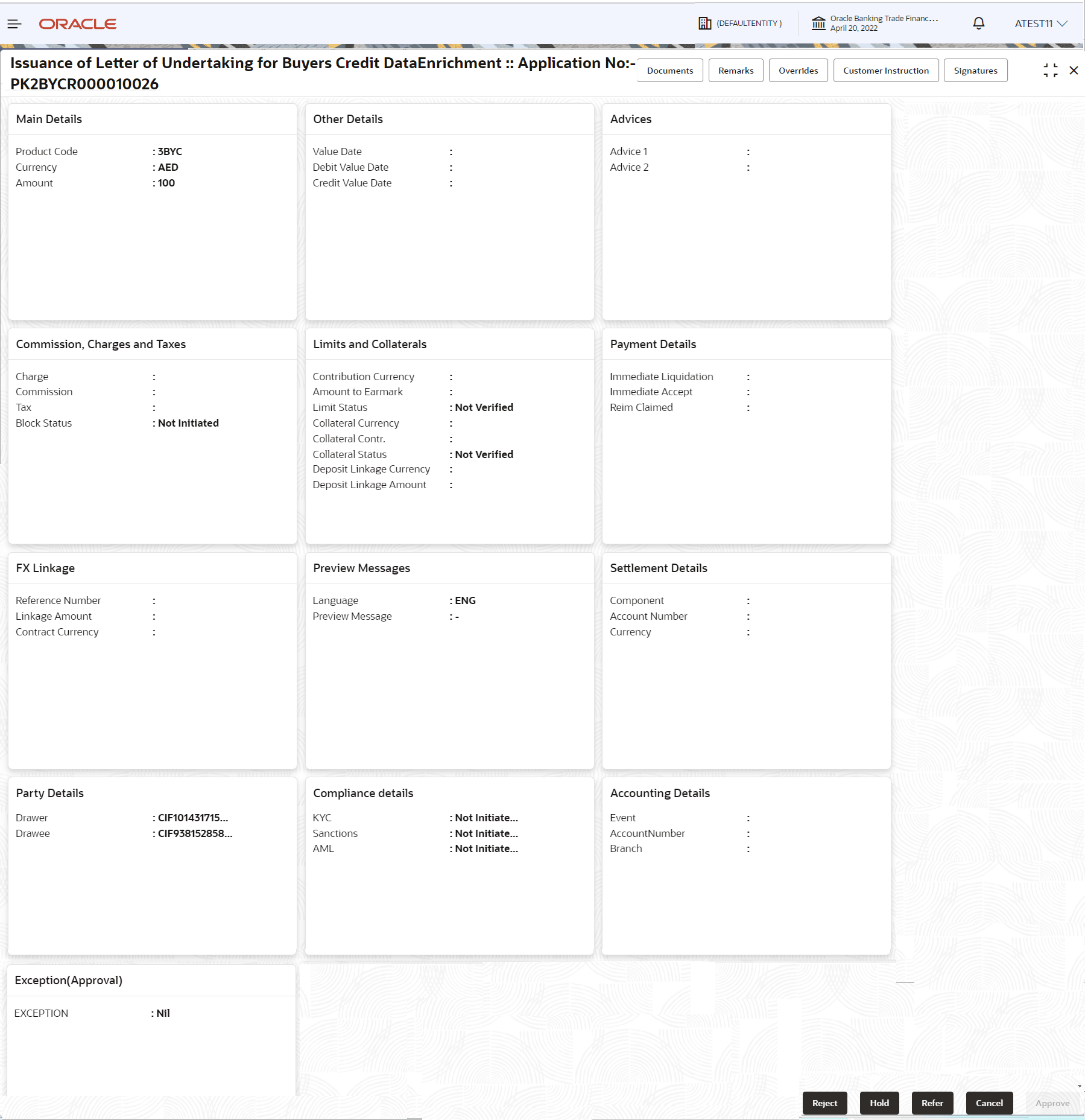 Description of approvalsummary.png follows Description of approvalsummary.png follows