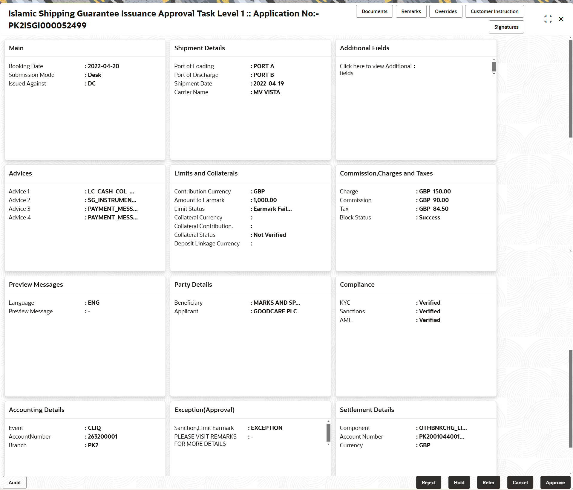 Description of approvalsummary.png follows Description of approvalsummary.png follows