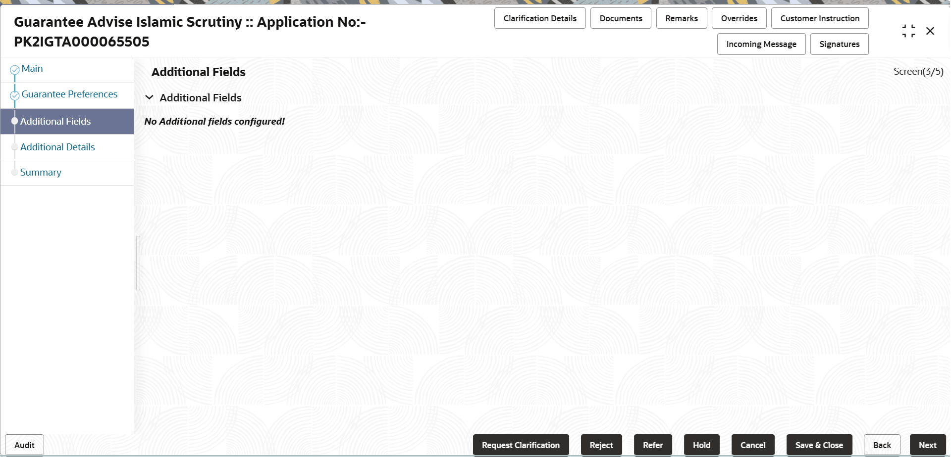 Description of scrutinyaddtionalfields.png follows