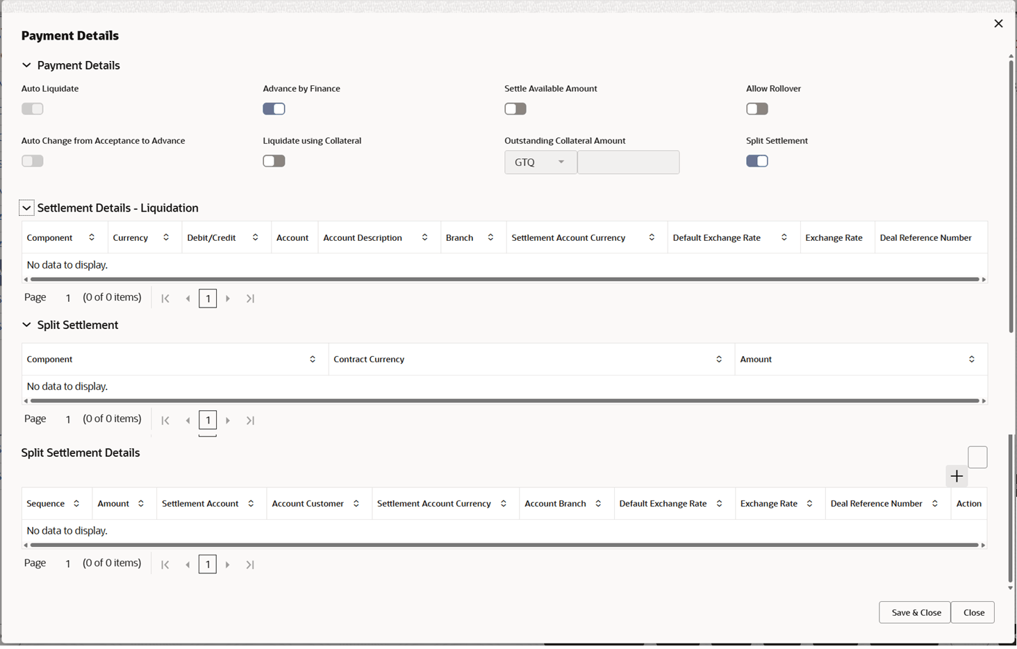 Description of depaymentdetails.png follows