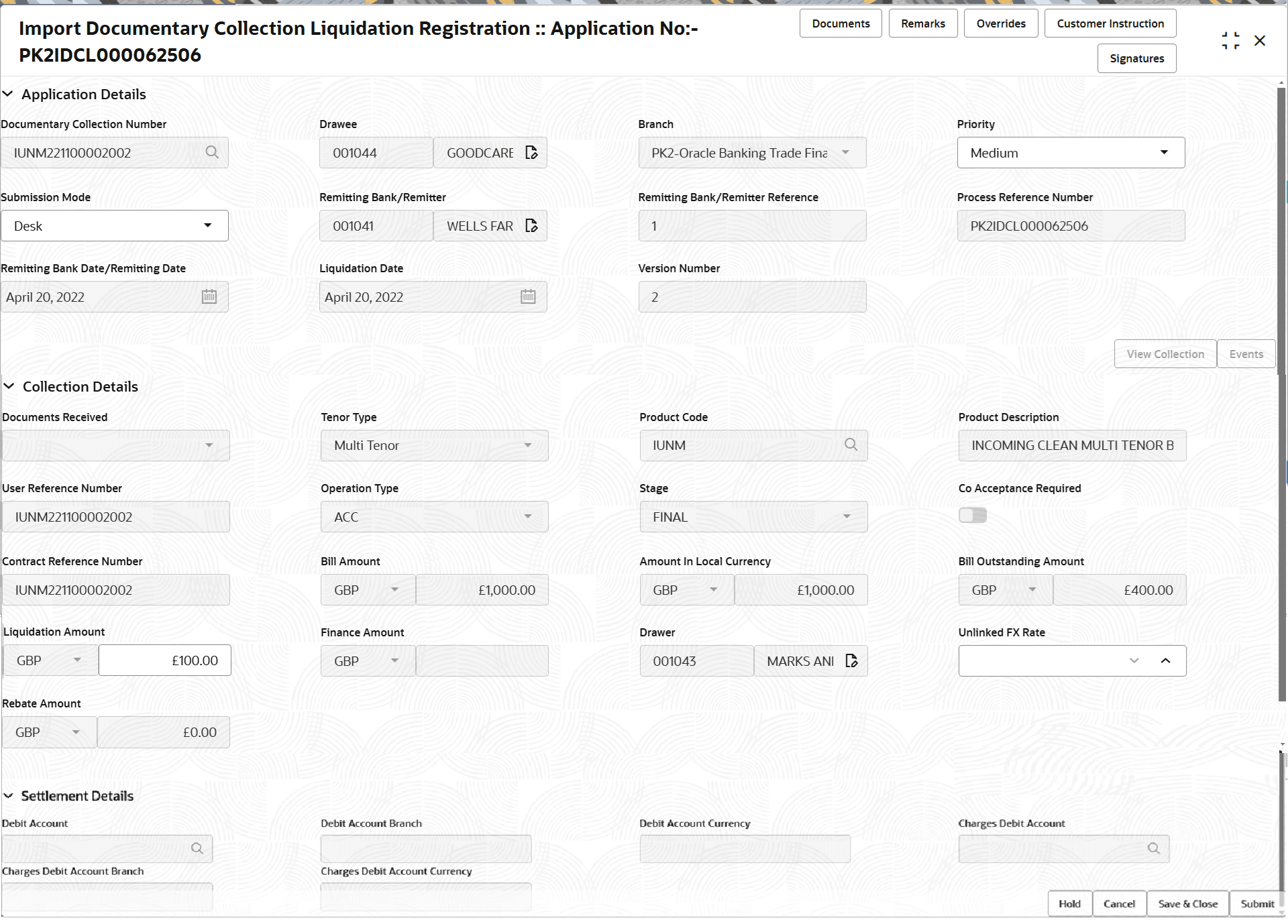 Description of registrationapplicationdetails.png follows