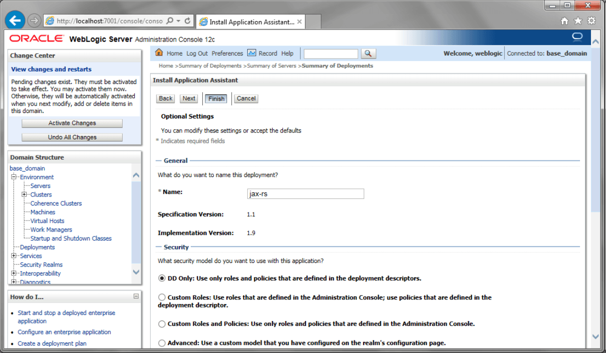 Description of 1.3.2_s4_install-this-deployment.png follows