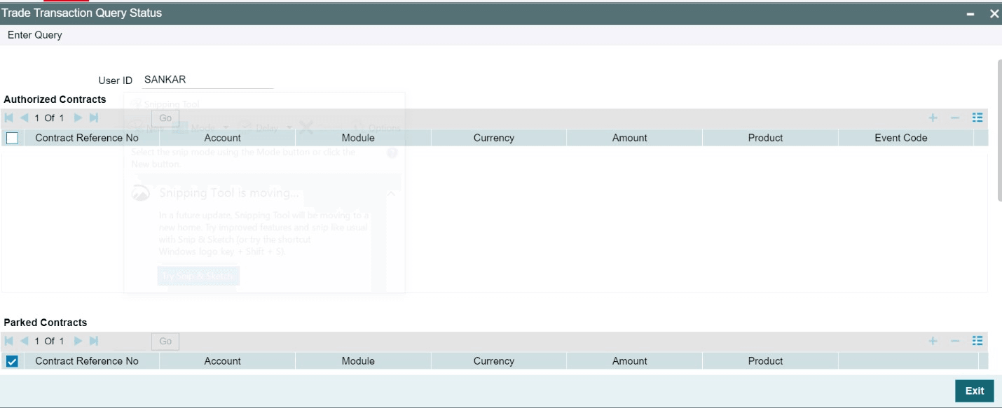 Description of 3.5.1_trade-transaction-query.png follows Description of 3.5.1_trade-transaction-query.png follows