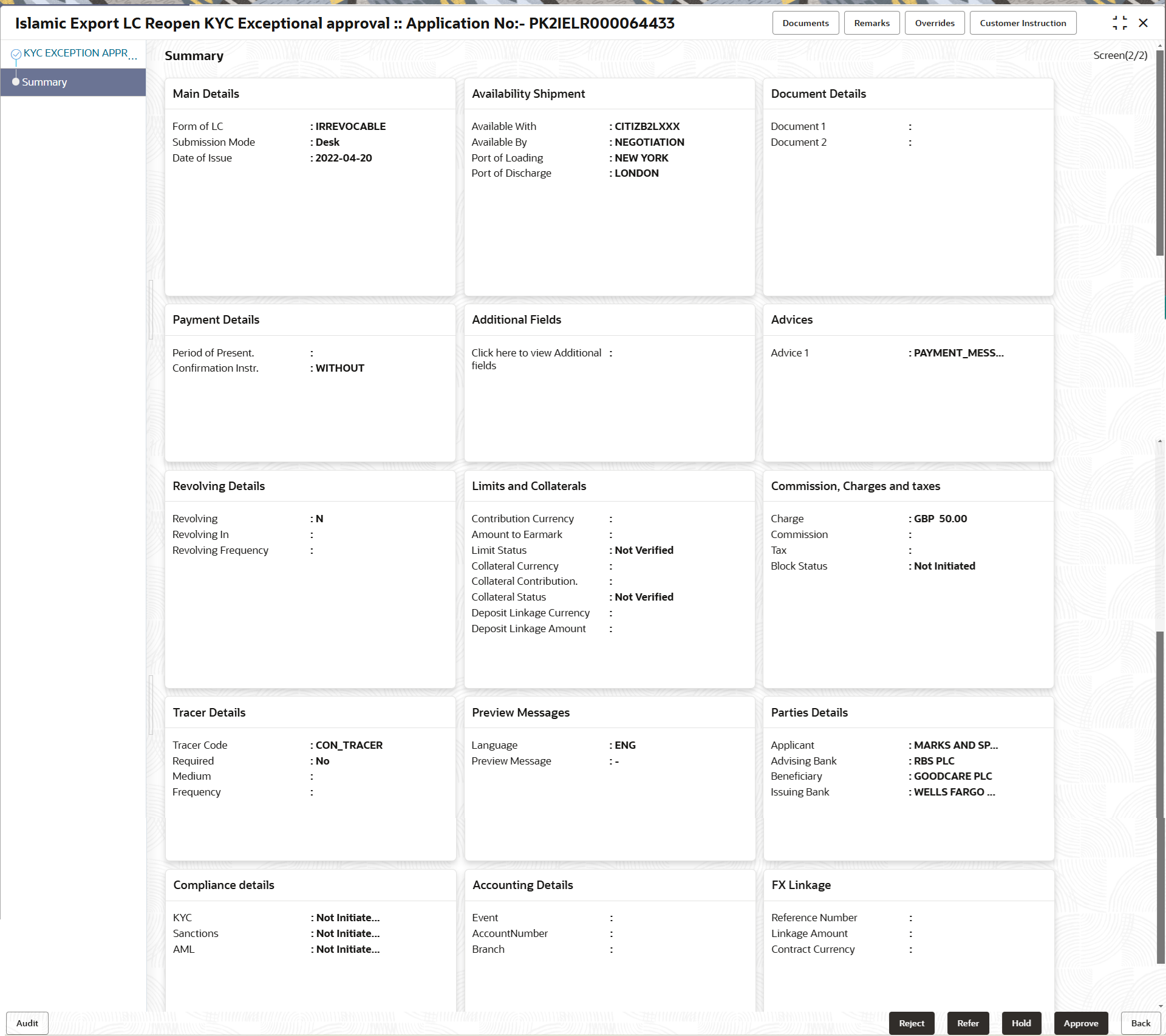 Description of kycexceptionalsummary.png follows Description of kycexceptionalsummary.png follows
